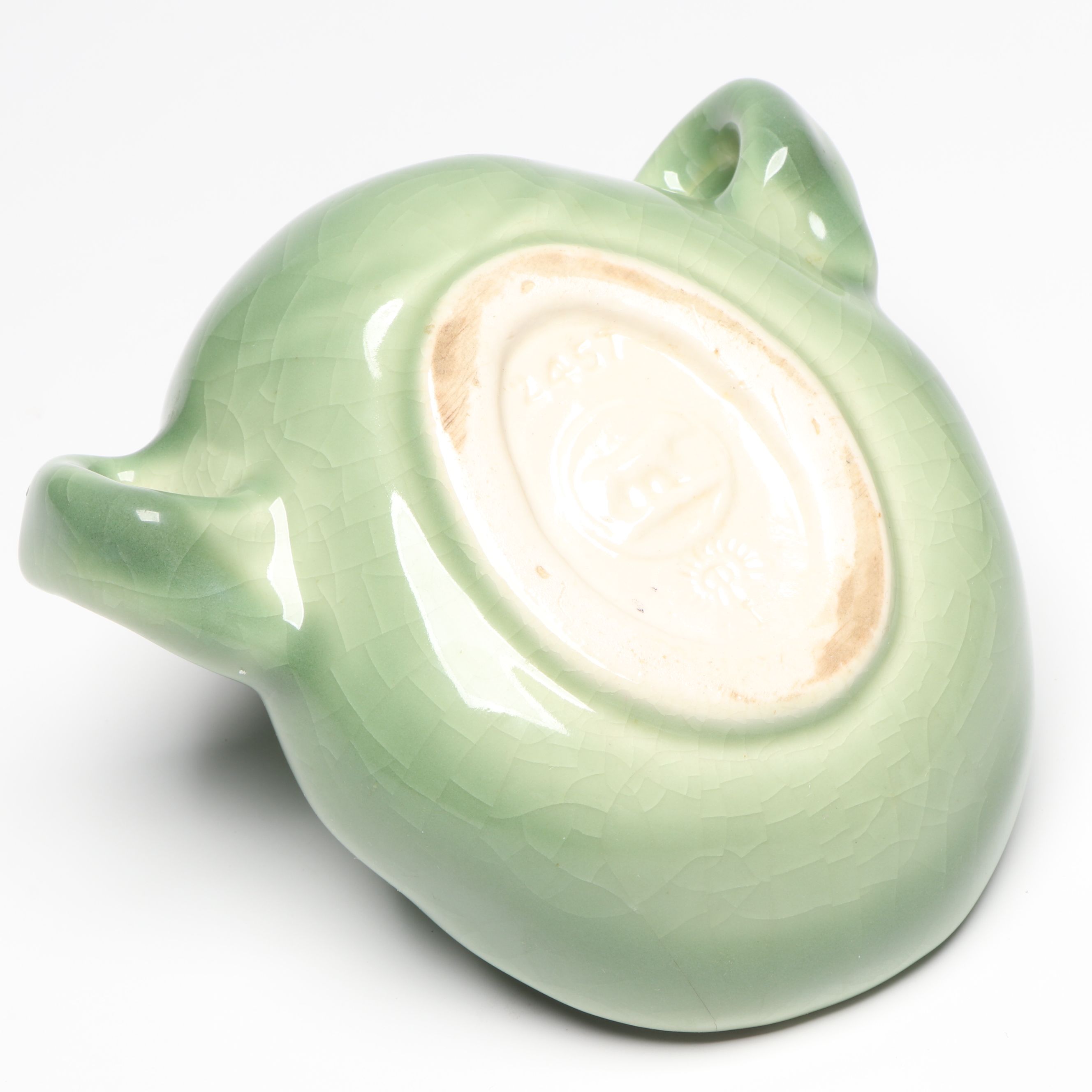 Rookwood Pottery Ceramic Face Ashtray, 1903