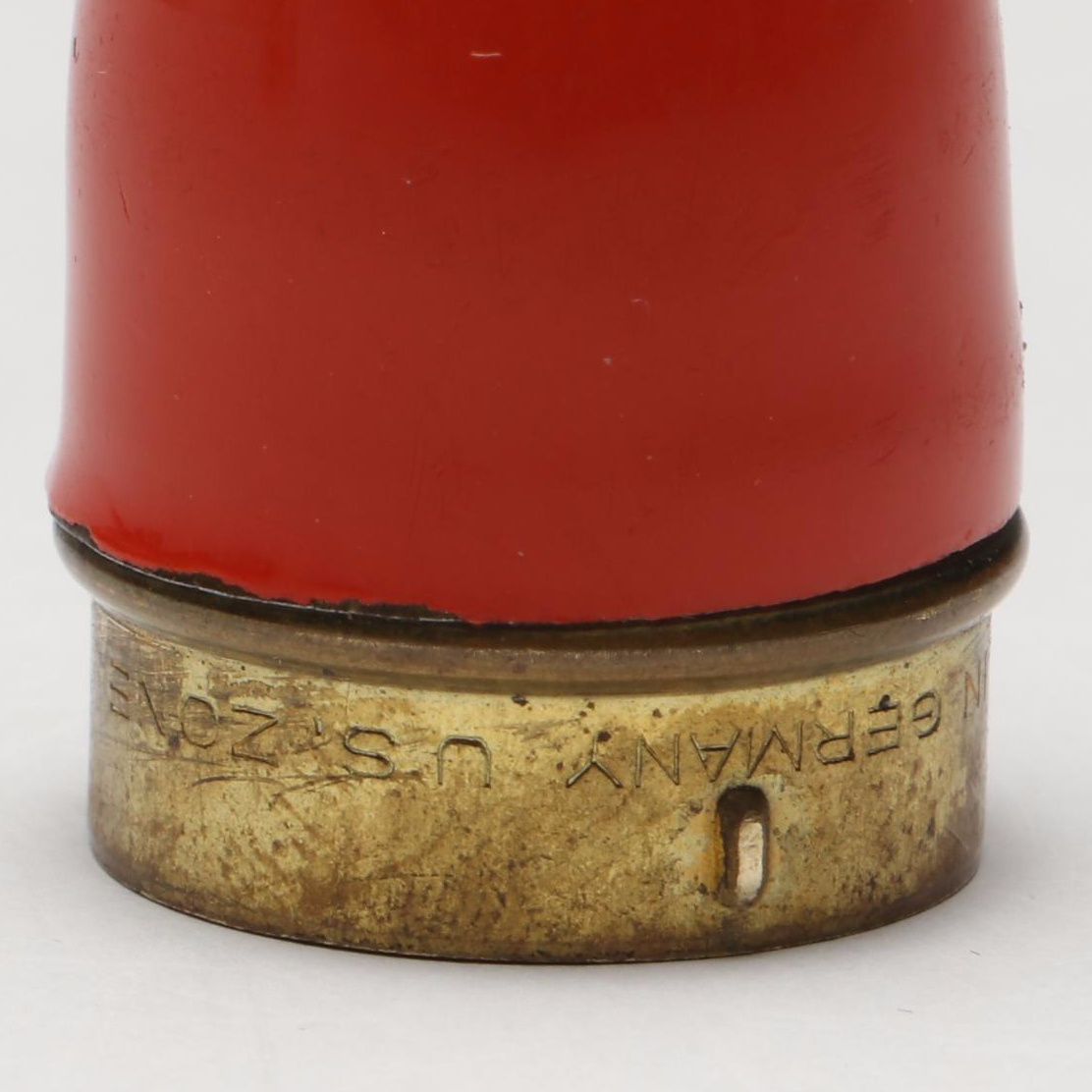 U.S. Zone Germany Enameled Brass Travel Sewing Kits, 1945-1949