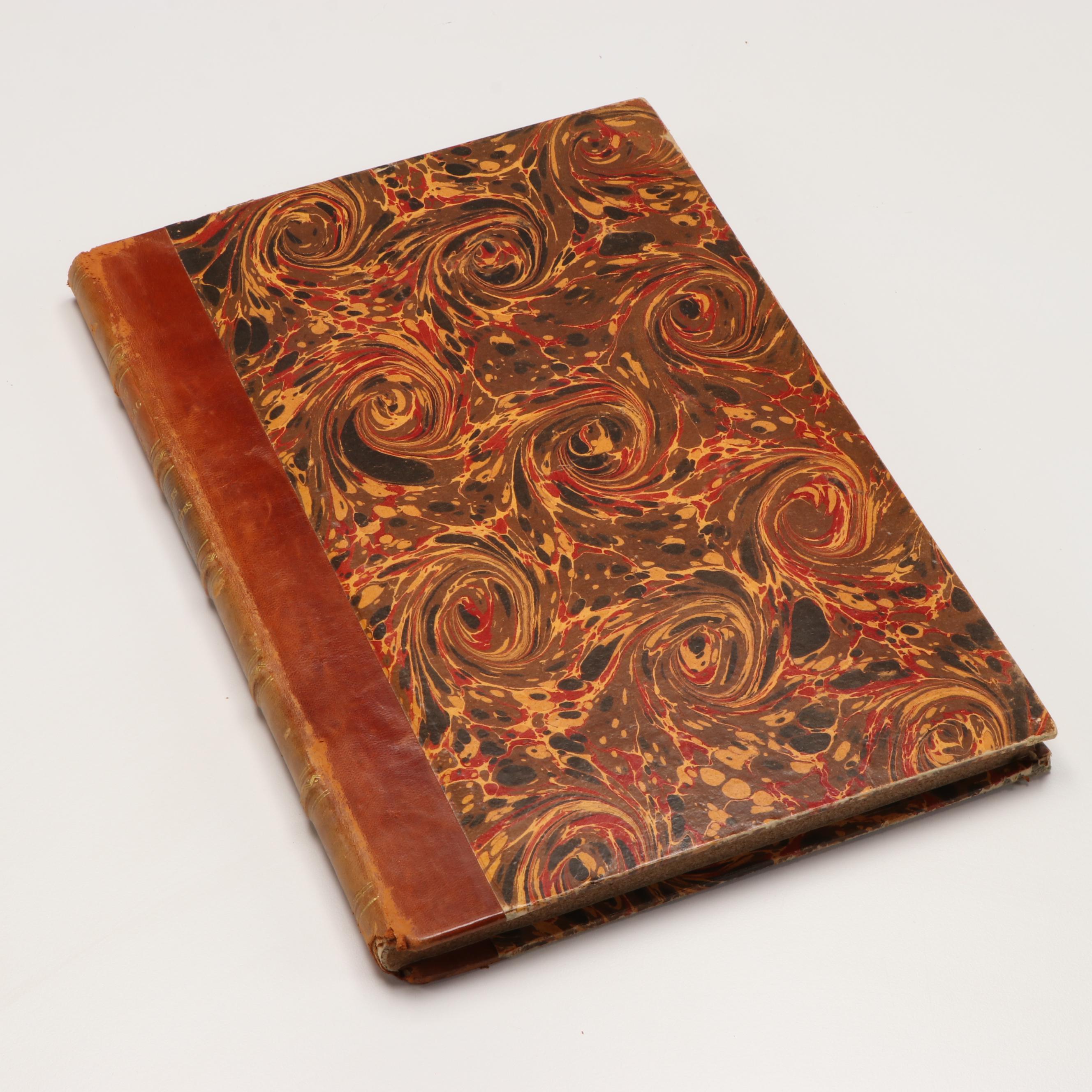 Illustrated "Complete Works of Honoré de Balzac" French Ten-Volume Set, 1851