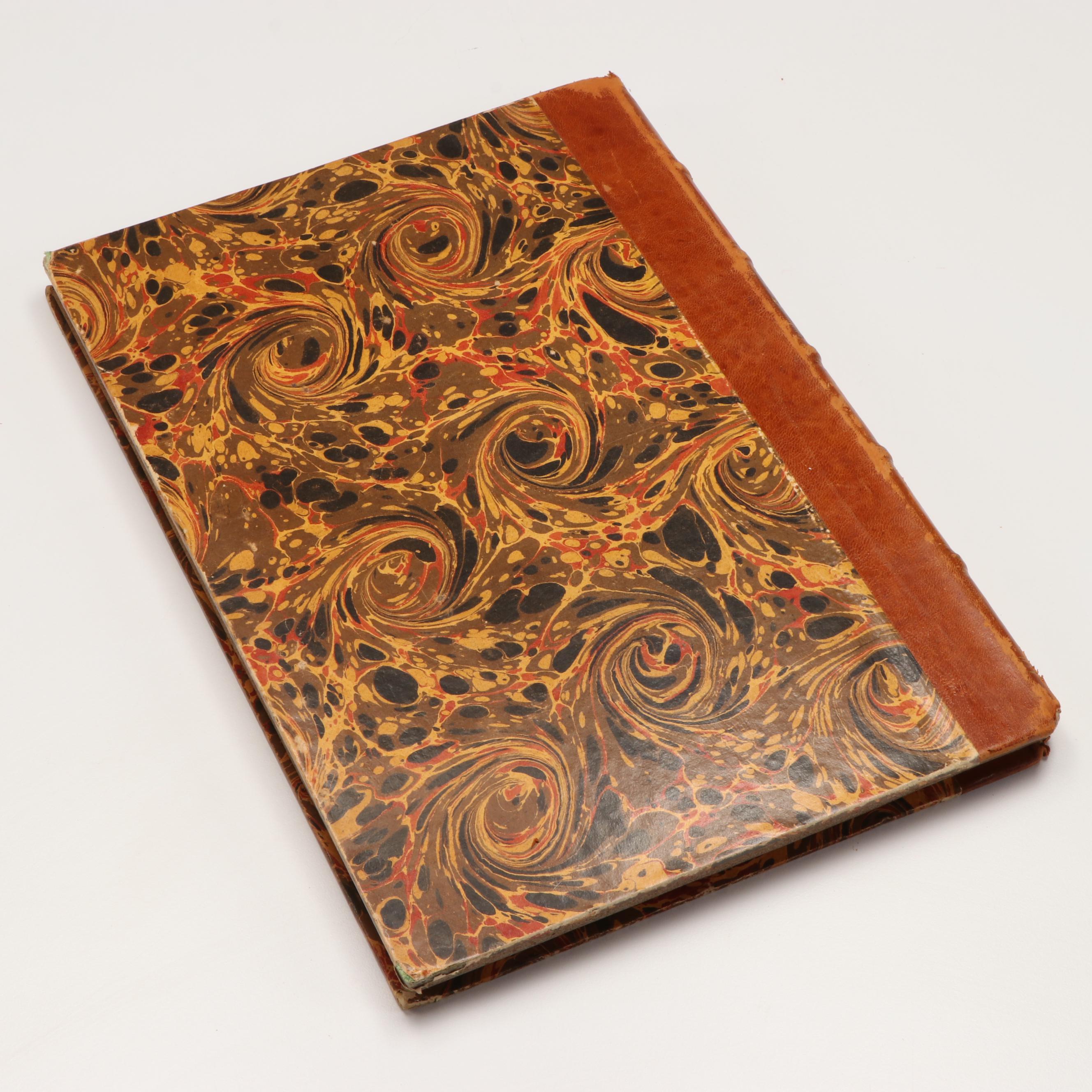 Illustrated "Complete Works of Honoré de Balzac" French Ten-Volume Set, 1851