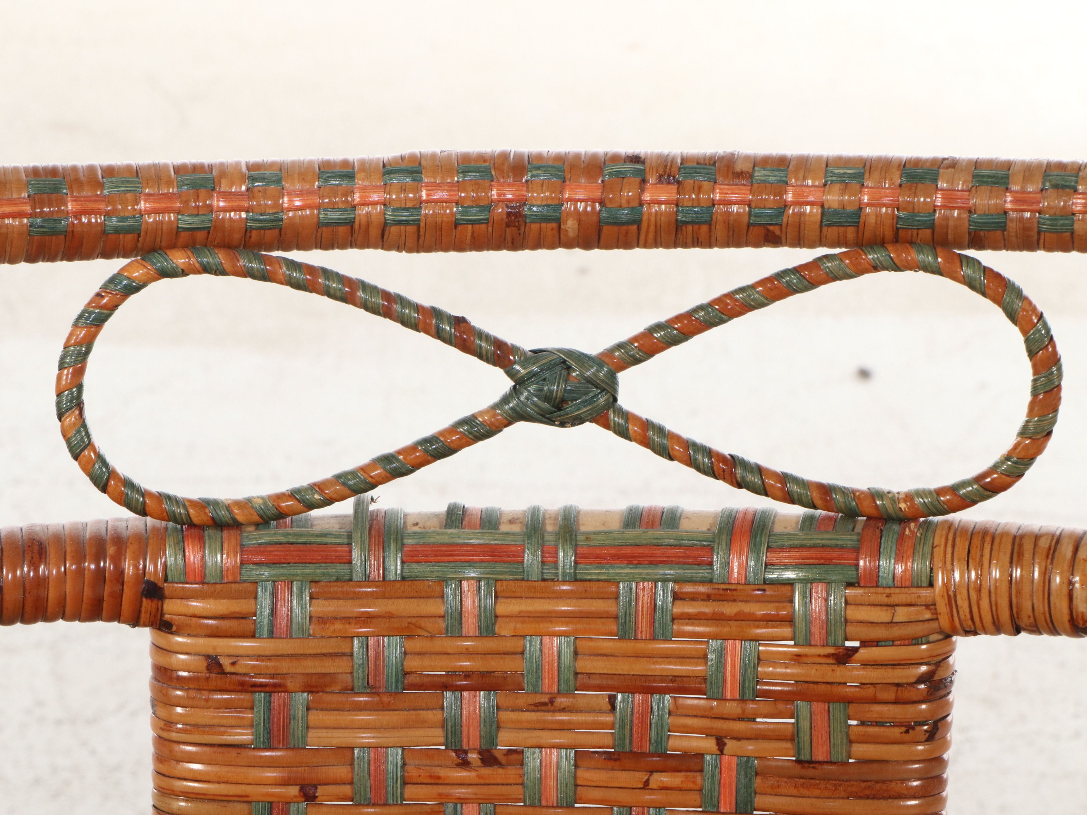 Palecek Wicker Rattan Settee