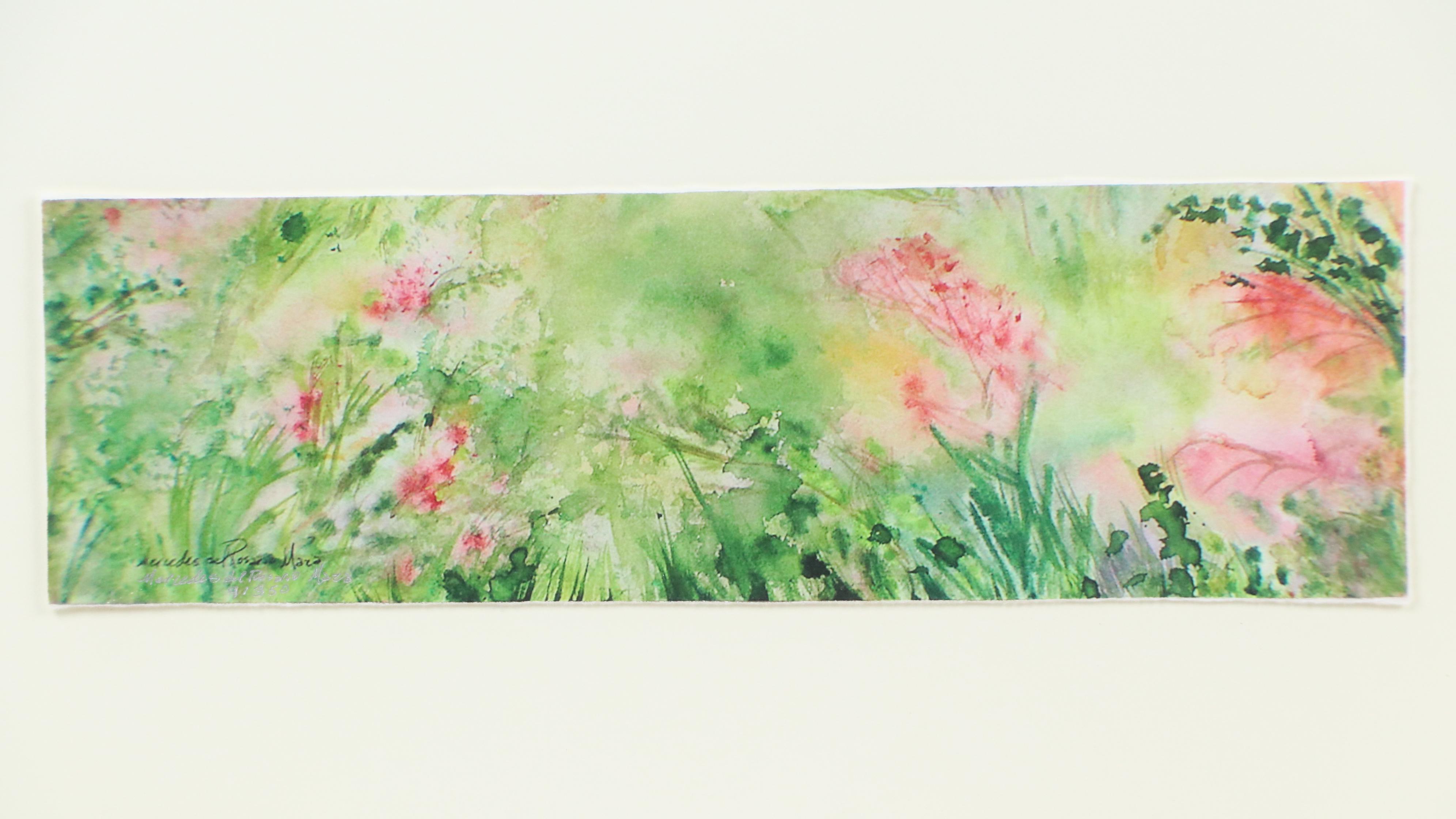 Mercedes del Rosario Maza Digital Print of Floral Landscape