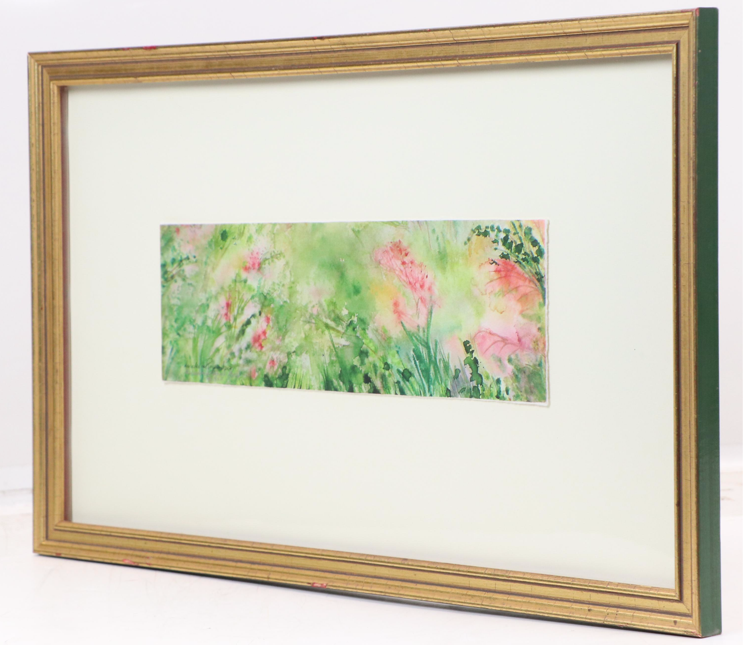 Mercedes del Rosario Maza Digital Print of Floral Landscape