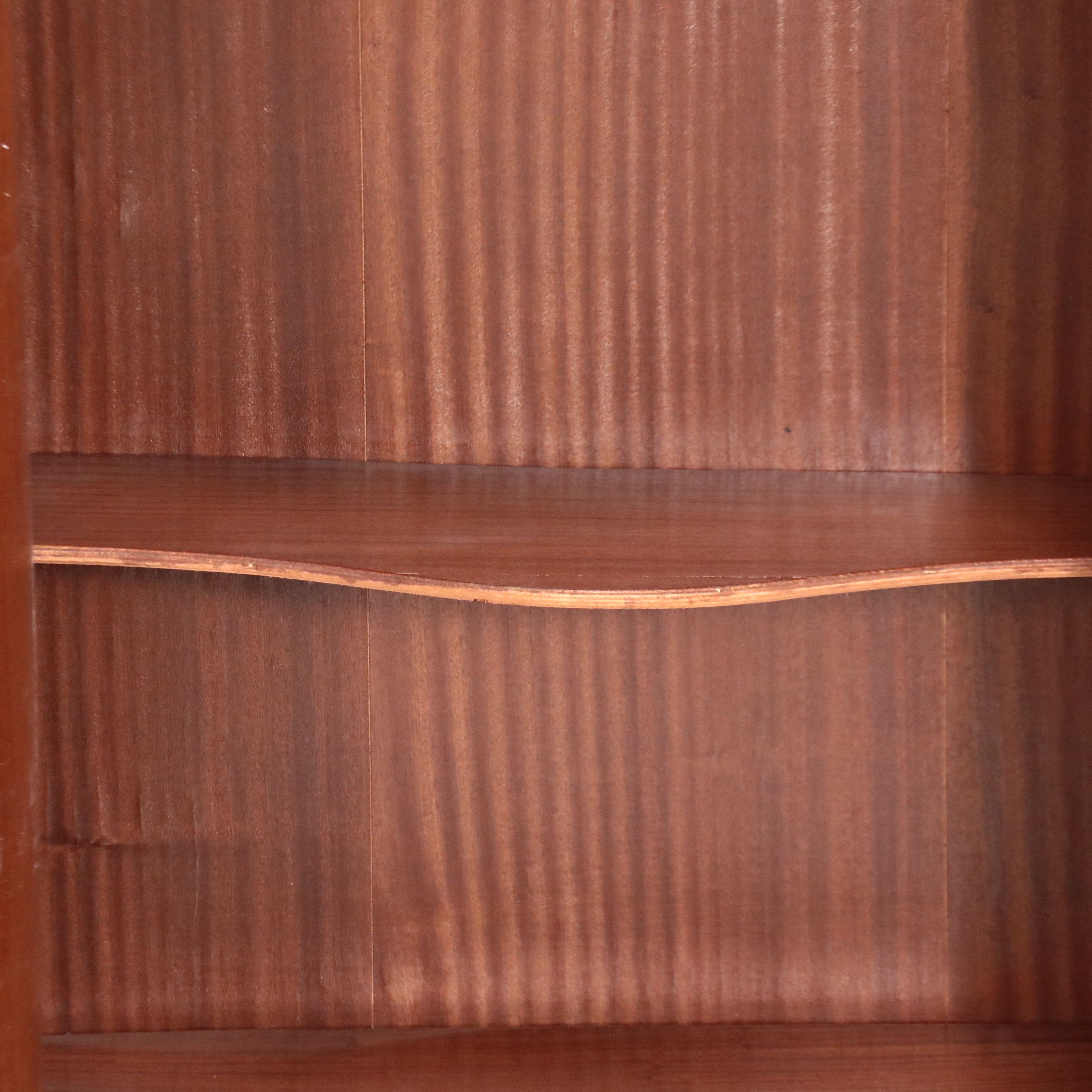 Italian Baroque Style Marquetry Inlaid and Ormolu Bird's-Eye Maple Vitrine