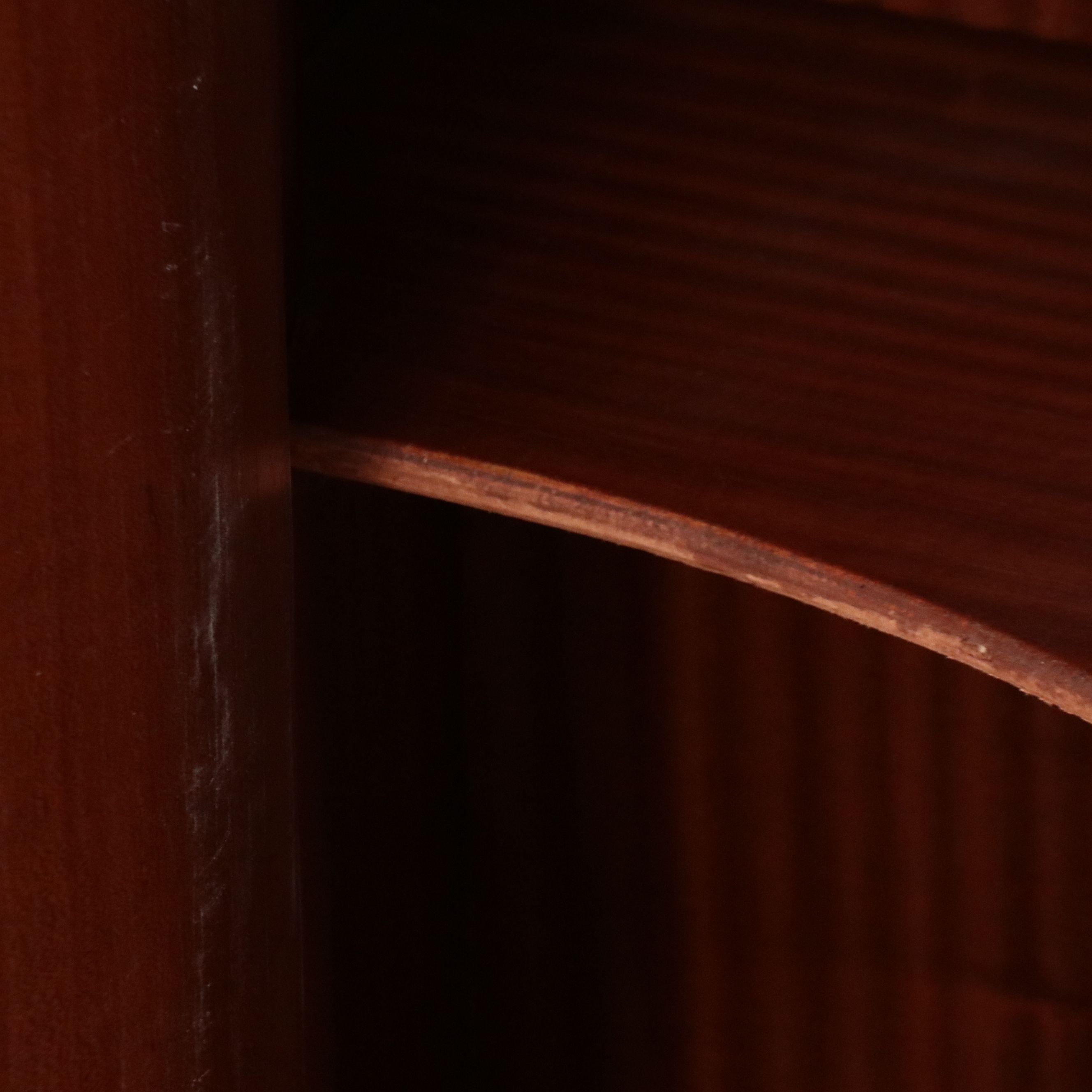 Italian Baroque Style Marquetry Inlaid and Ormolu Bird's-Eye Maple Vitrine