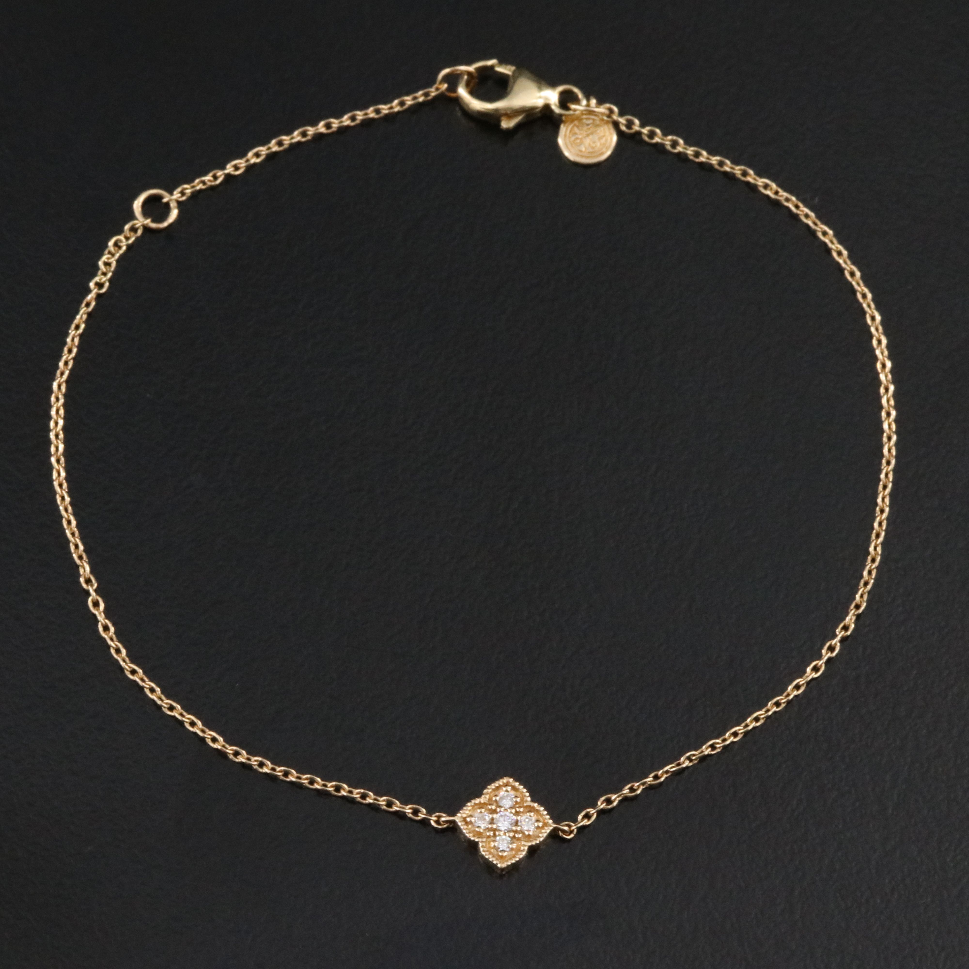 14K 0.04 CTW Diamond Bracelet