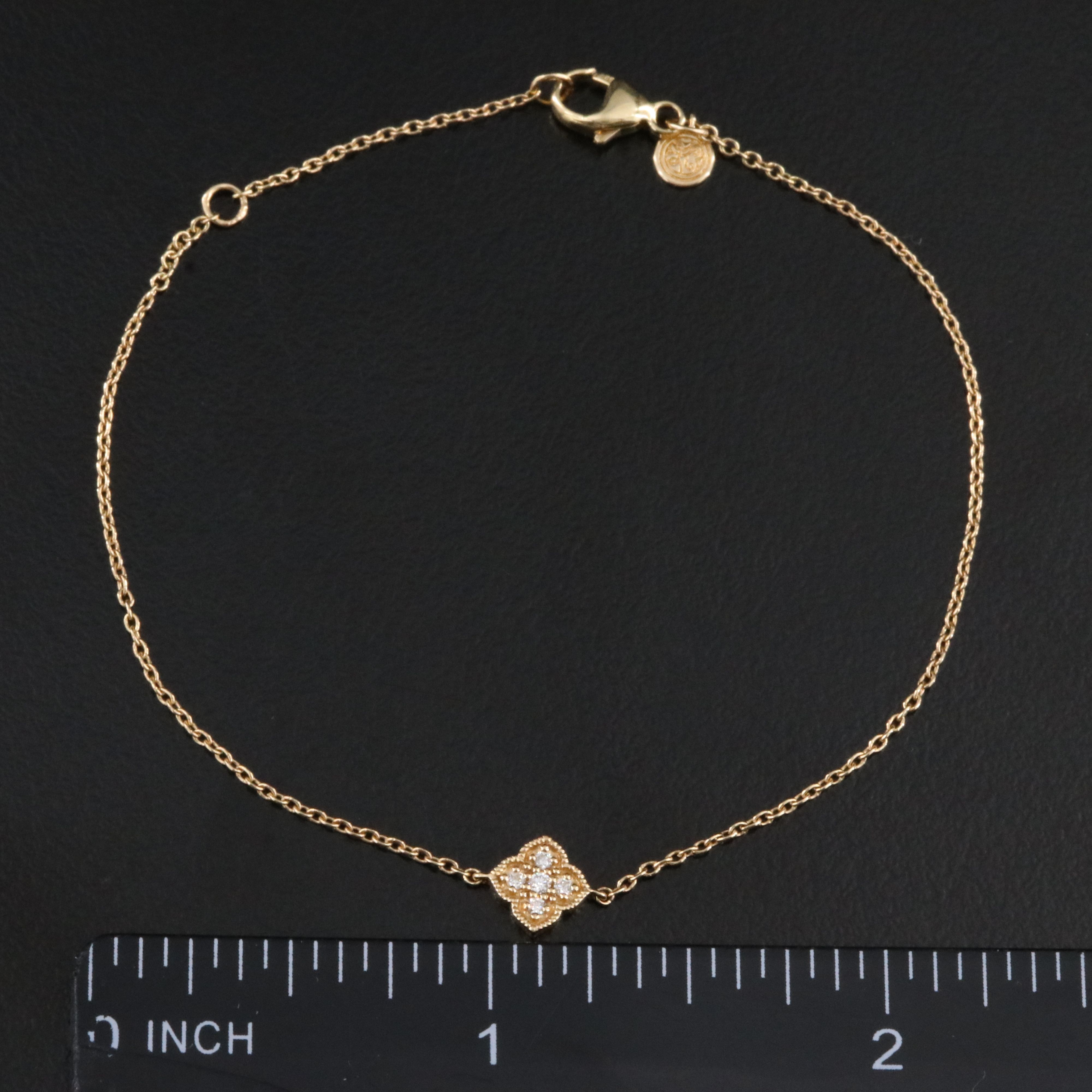 14K 0.04 CTW Diamond Bracelet