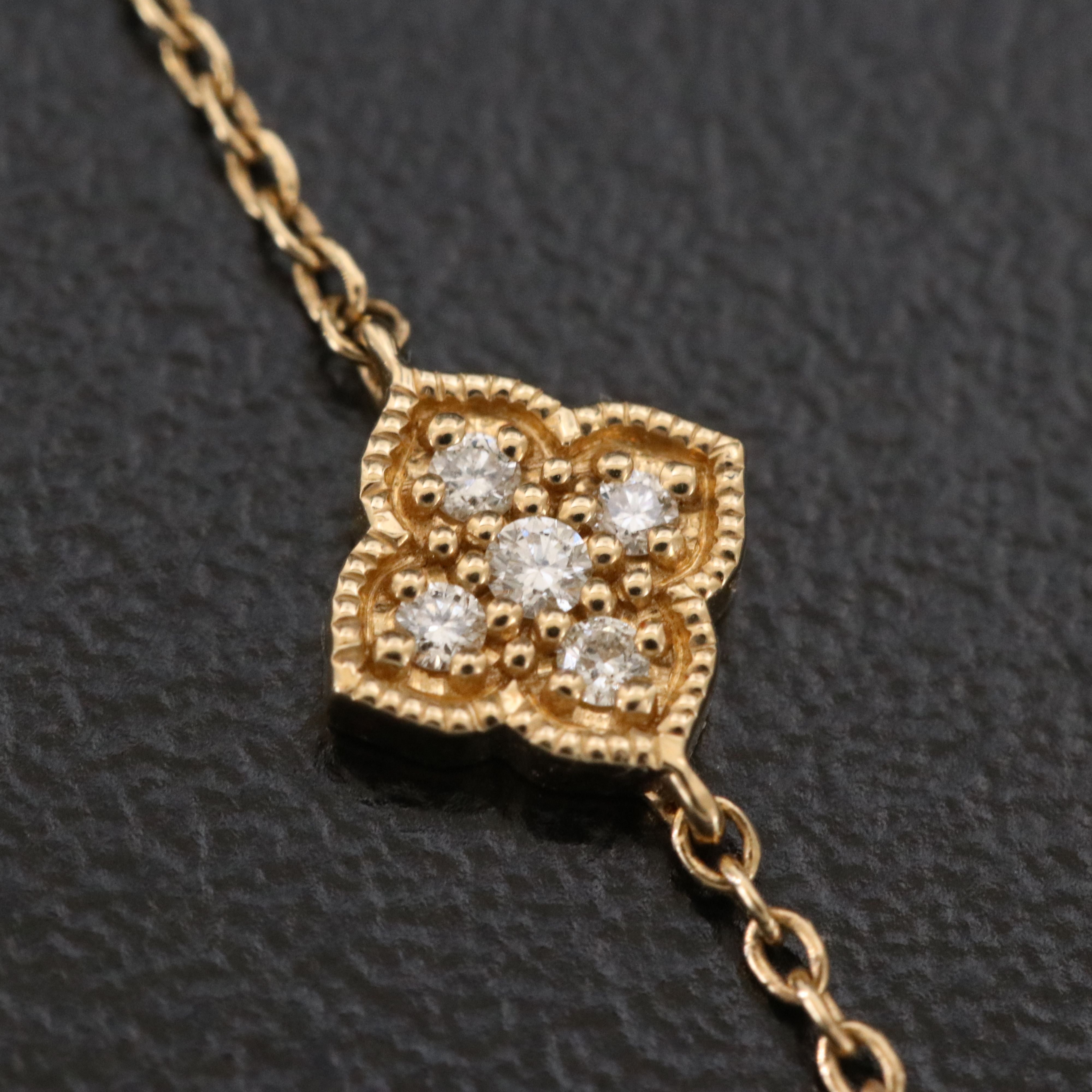 14K 0.04 CTW Diamond Bracelet