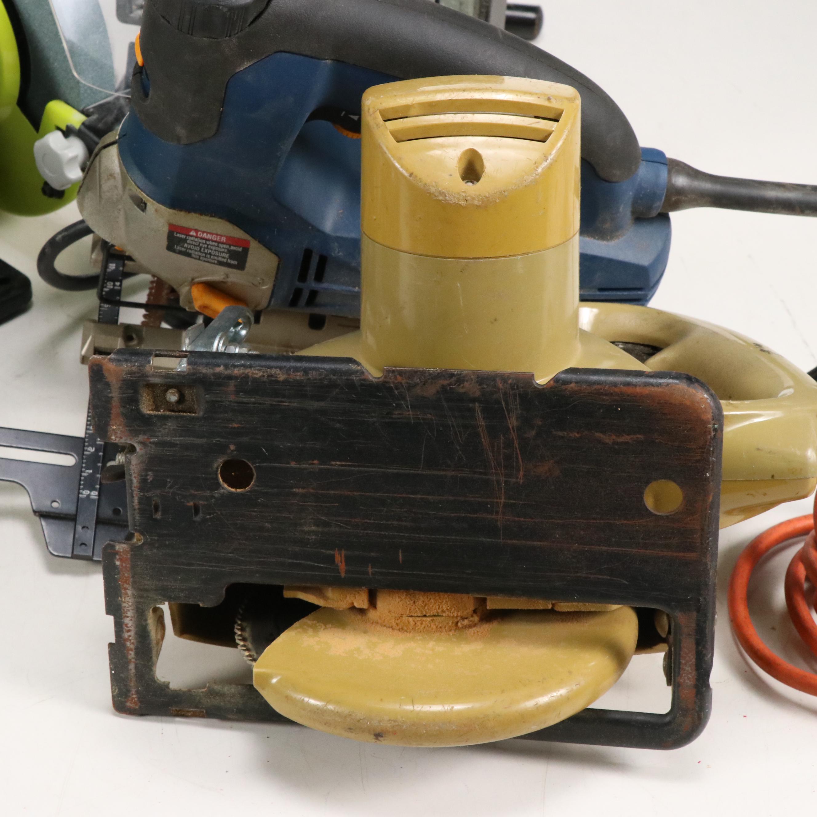 Porter-Cable Planer, Ryobi Bench Grinder, and More Tools