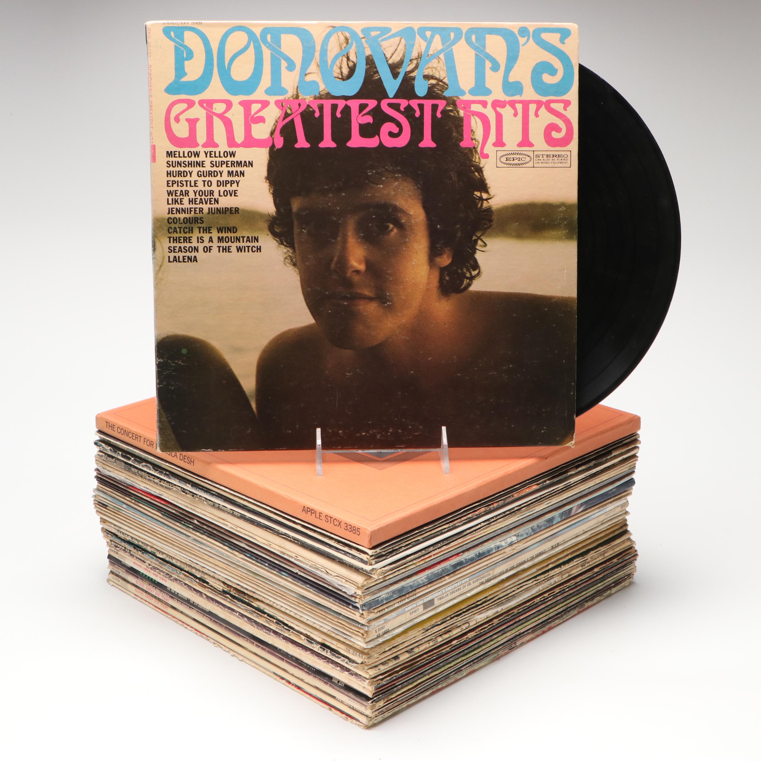 The Mamas & The Papas, Simon and Garfunkel, Santana and More Vinyl Records