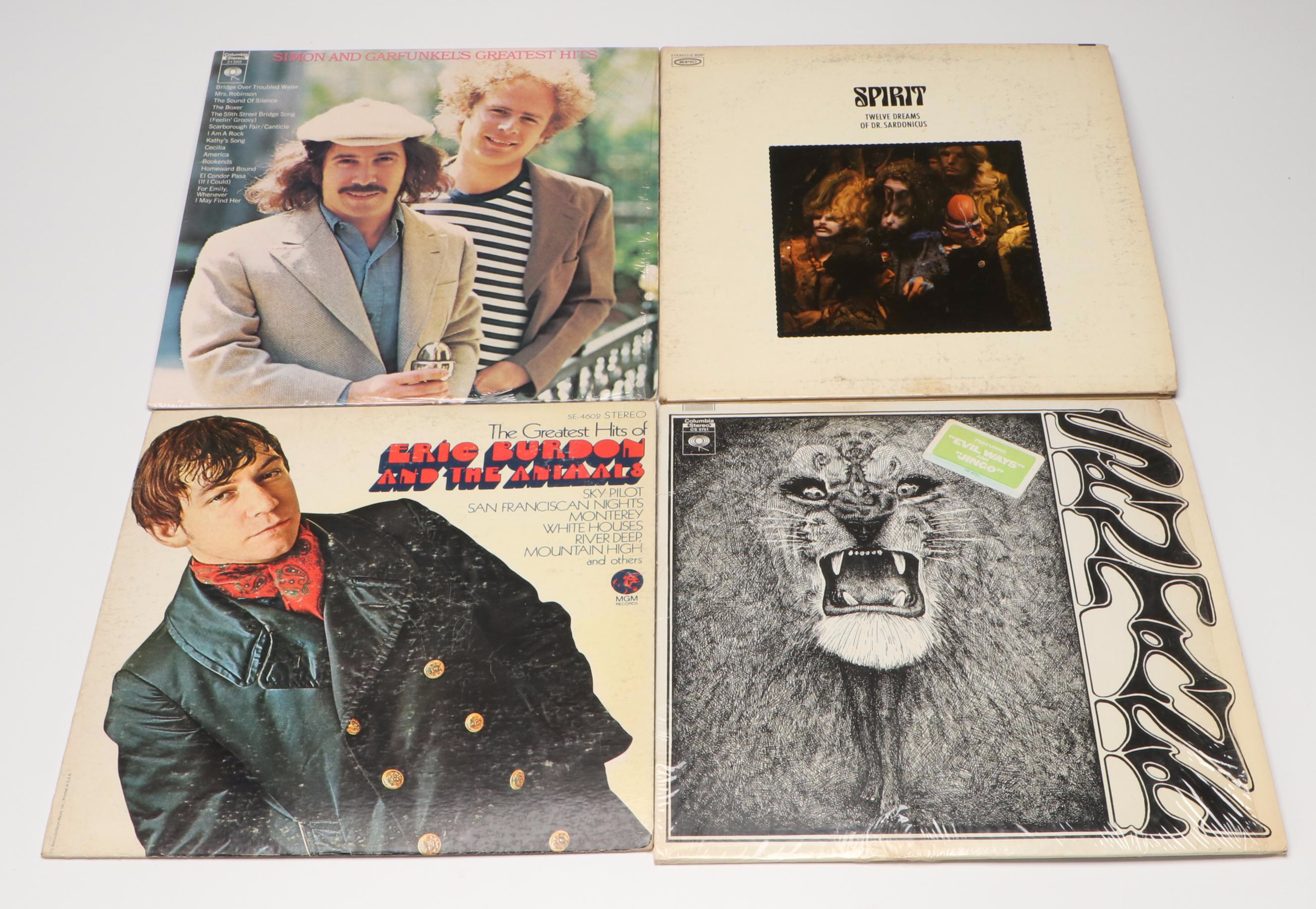 The Mamas & The Papas, Simon and Garfunkel, Santana and More Vinyl Records