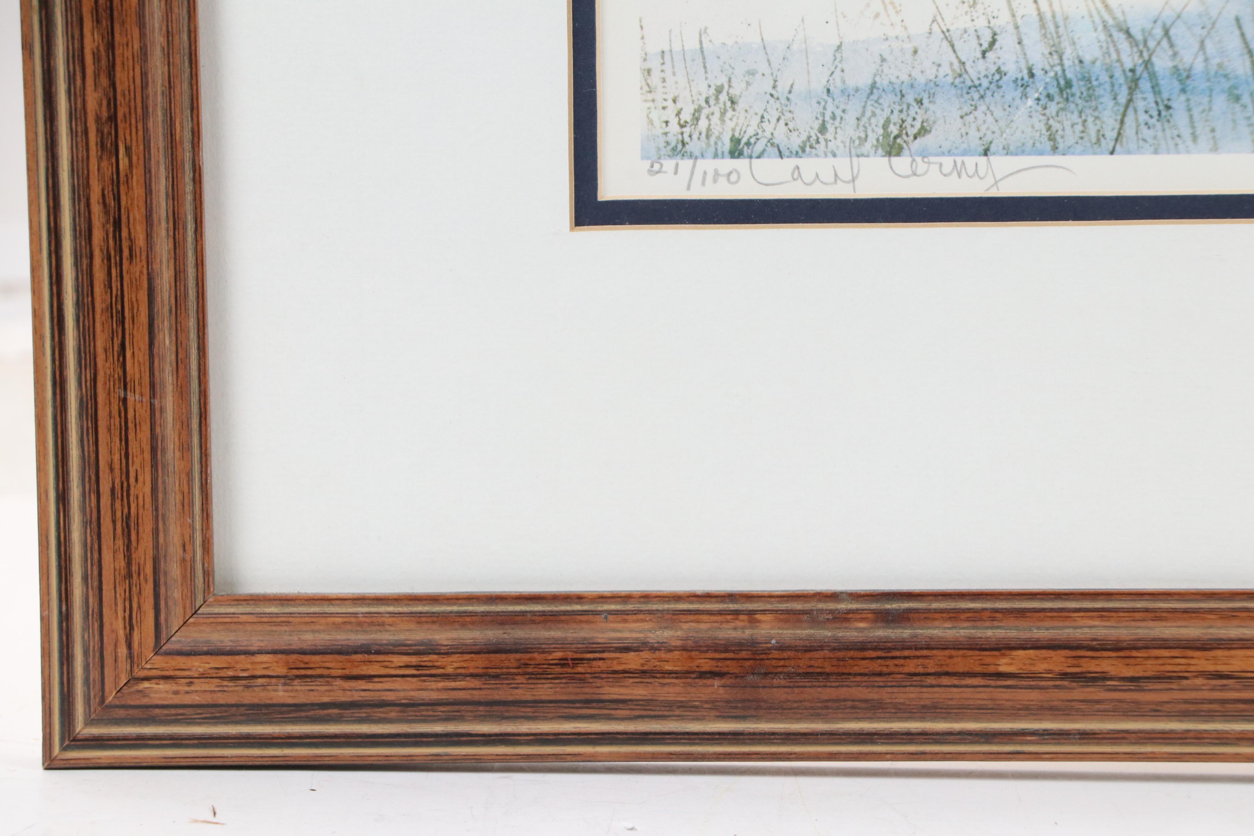 Carl Cerney Offset Lithograph "Night Flight," 1982