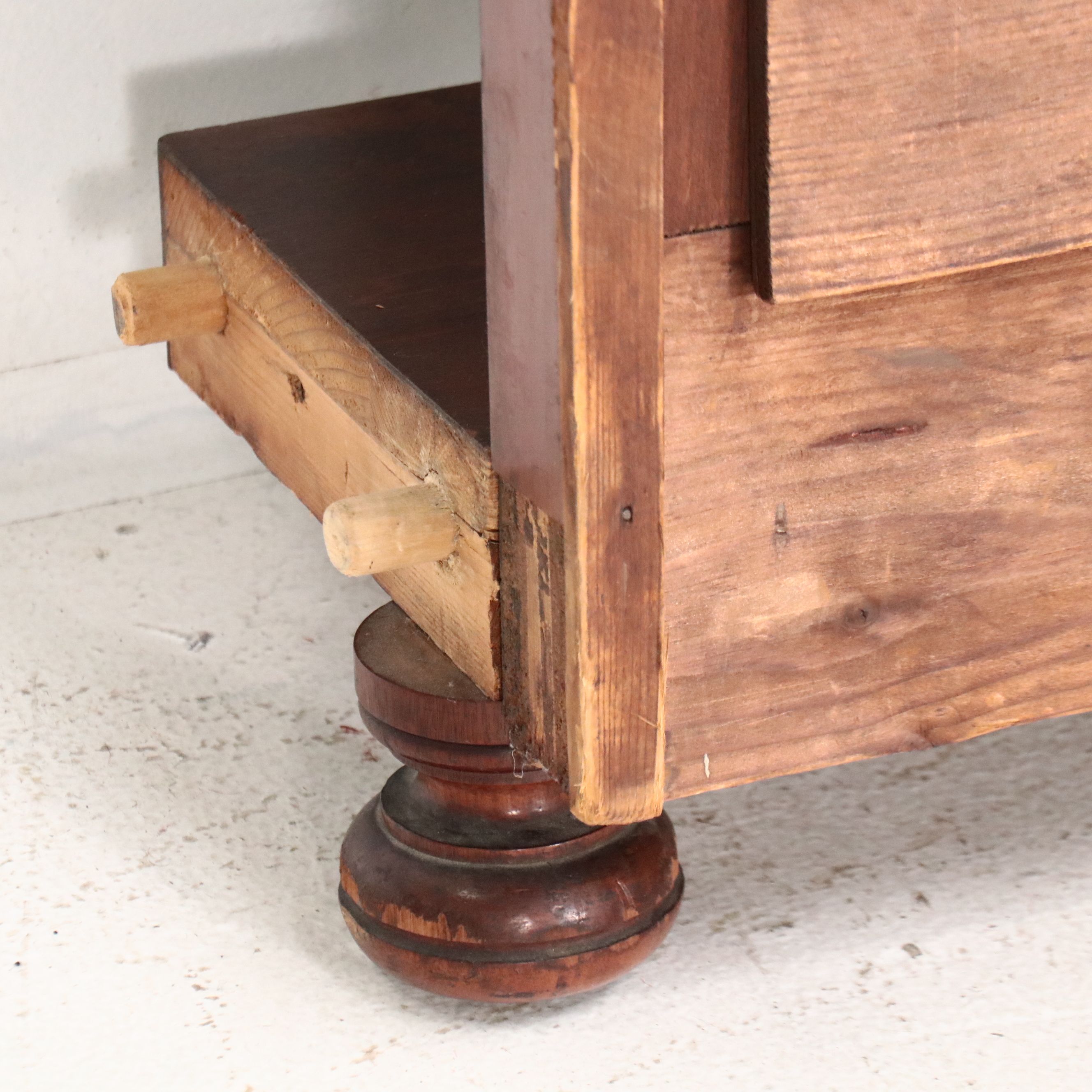 Mahogany Pier Mirror, Antique