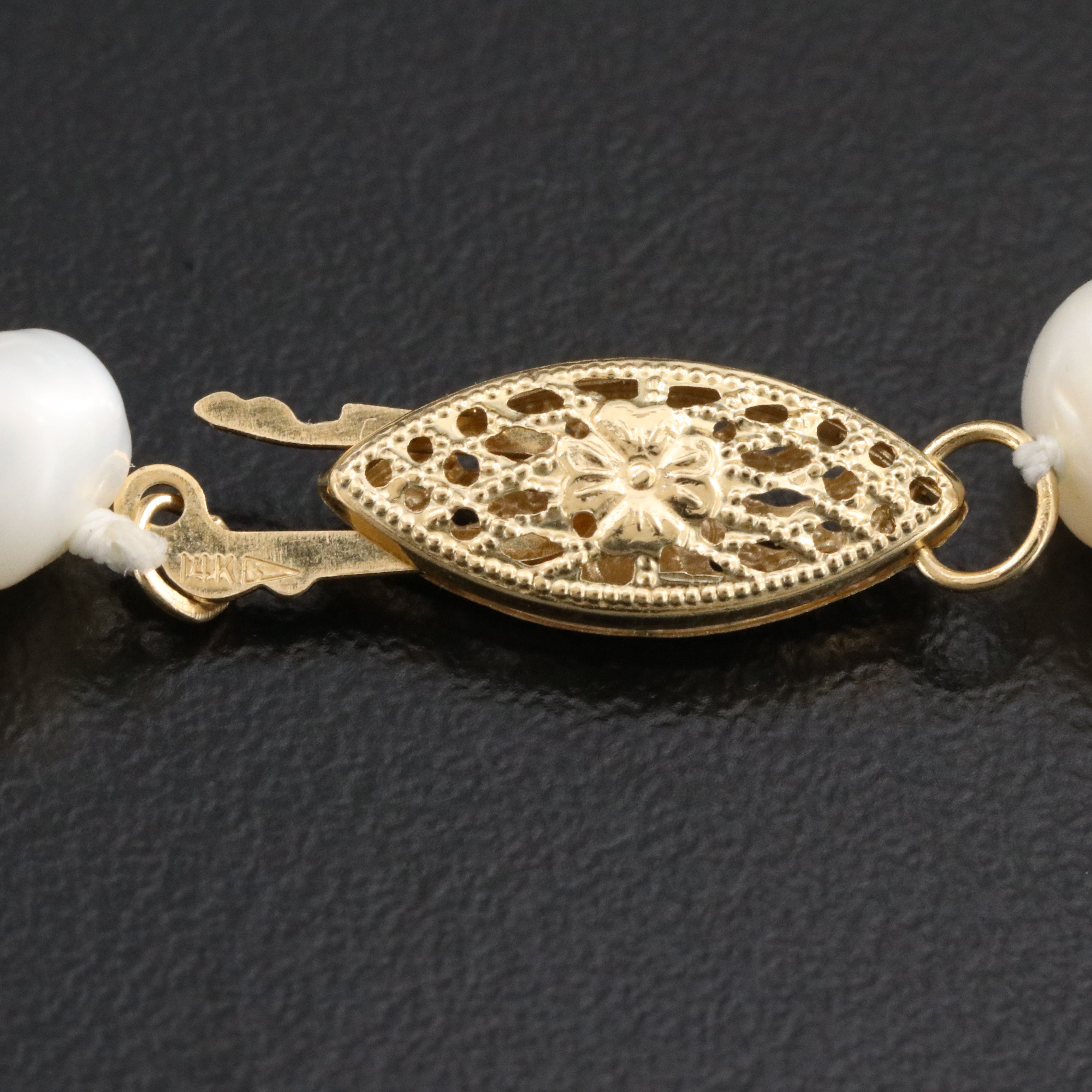 Pearl Bracelet with 14K Clasp
