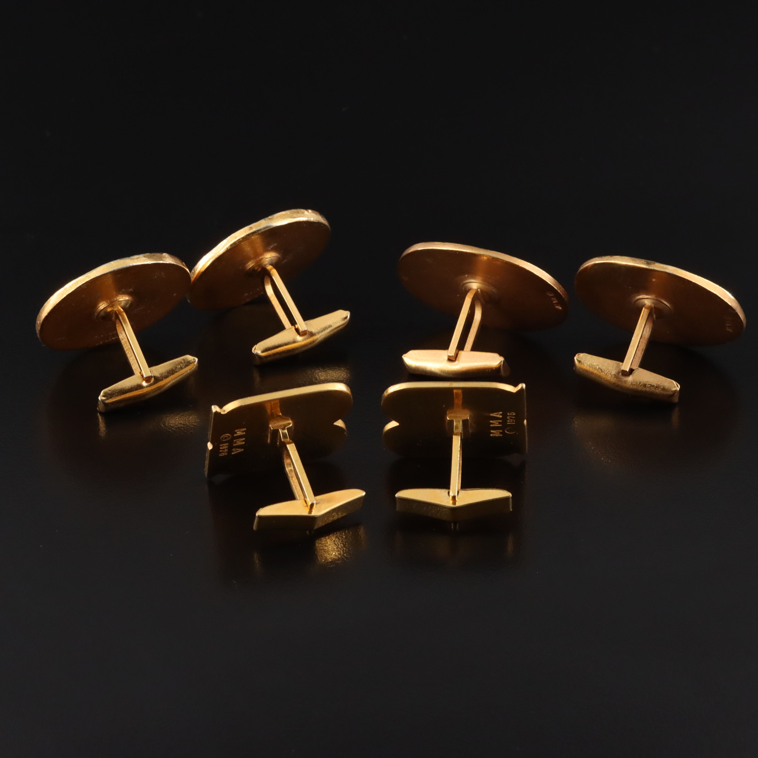 Alva Museum & Metropolitan Museum of Art Replica Greek & Egyptian Cufflinks