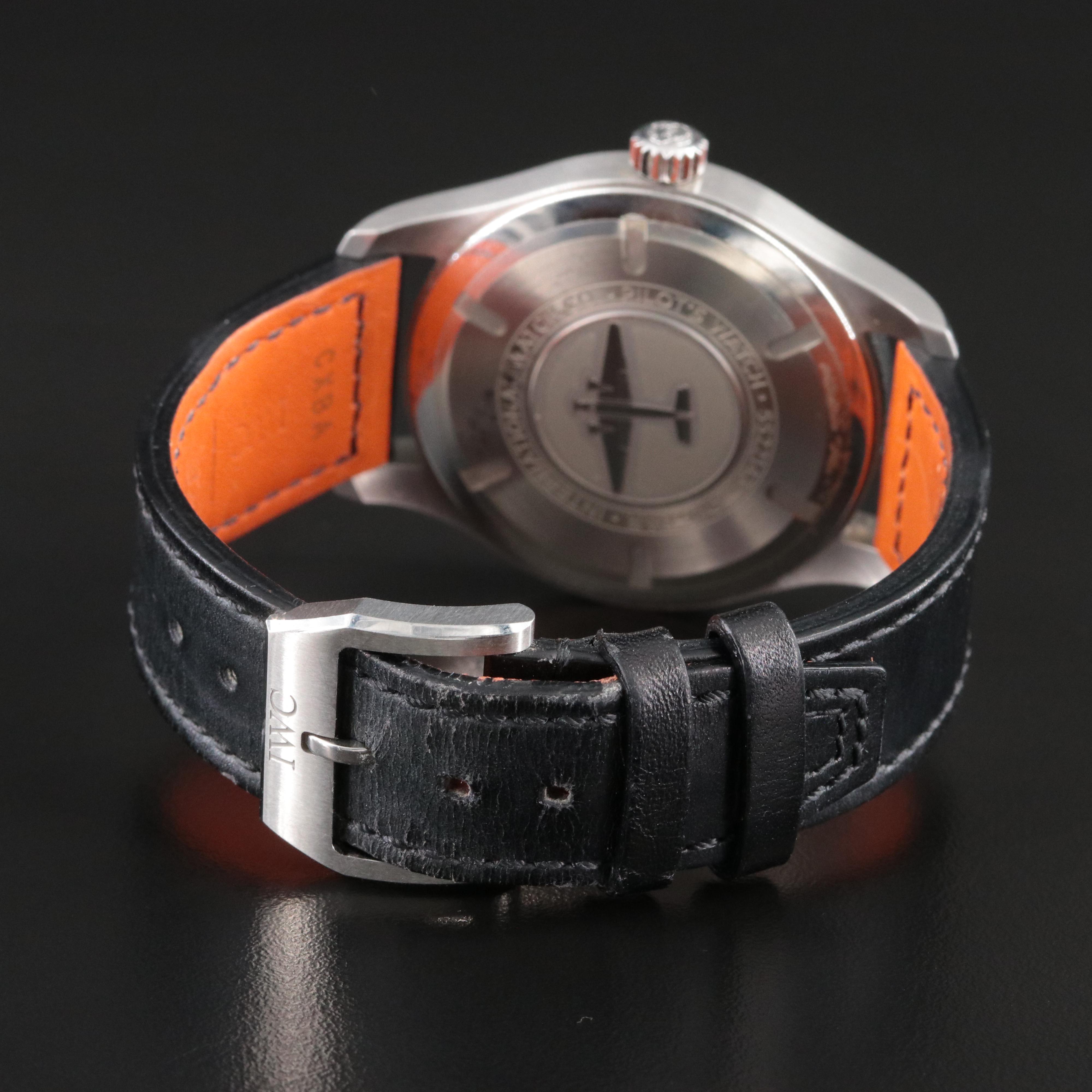 IWC Pilot`s Mark XVlll Automatic Stainless Steel Date Watch