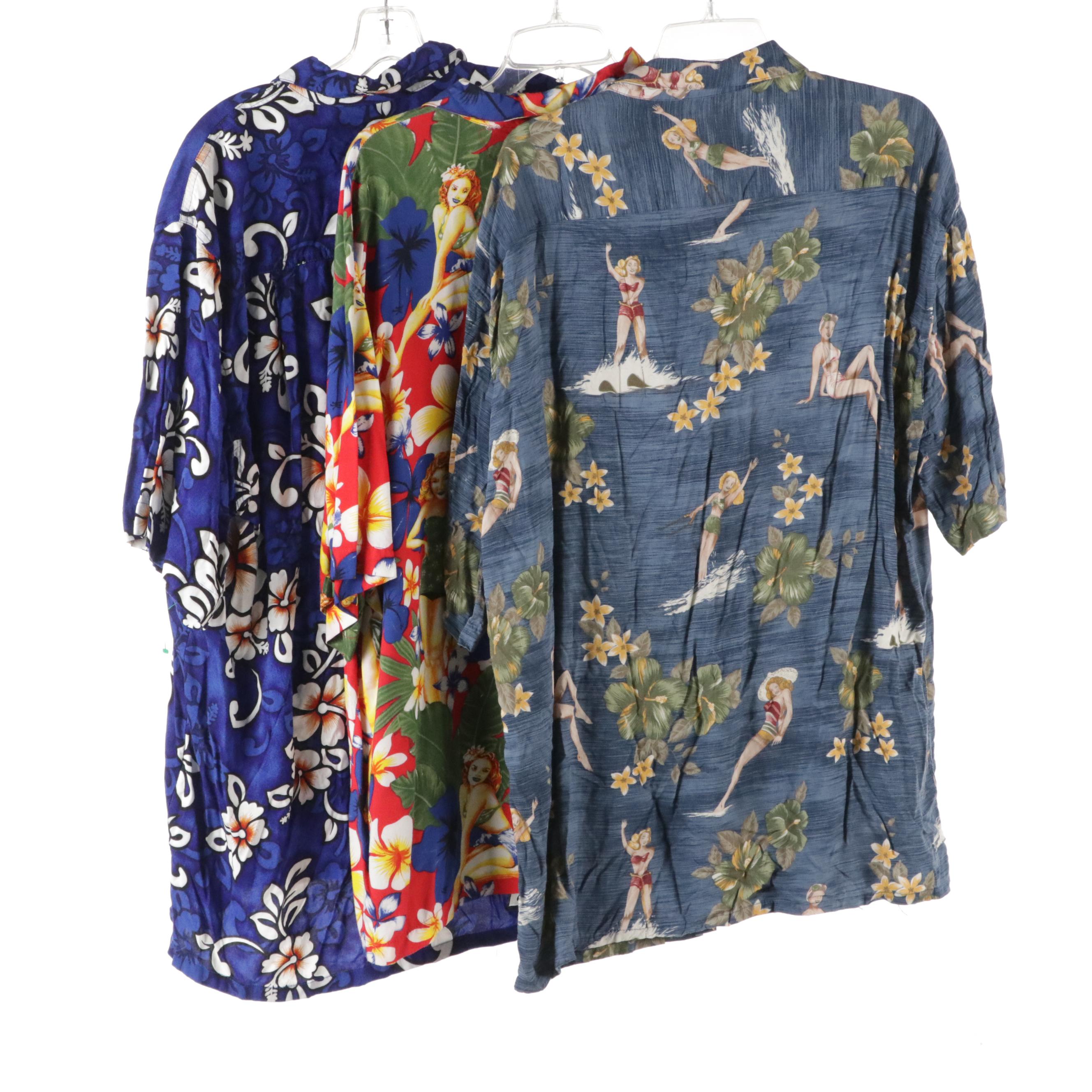 Men's Hawaiian Style Shirts from Kapal, Squish Wear, and Campia Moda