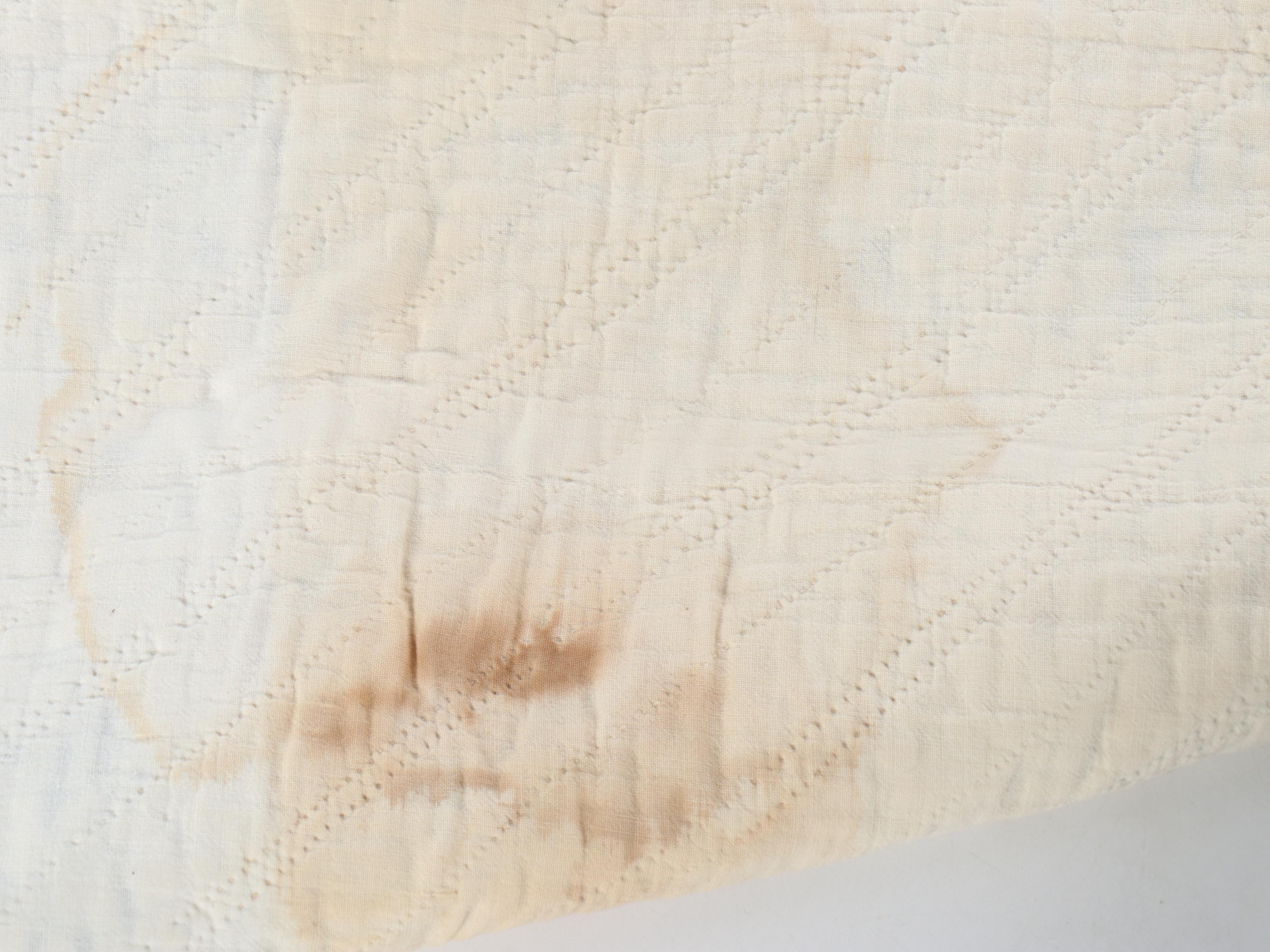 Hand-Pieced "Half-Square Triangle" Patchwork Quilt