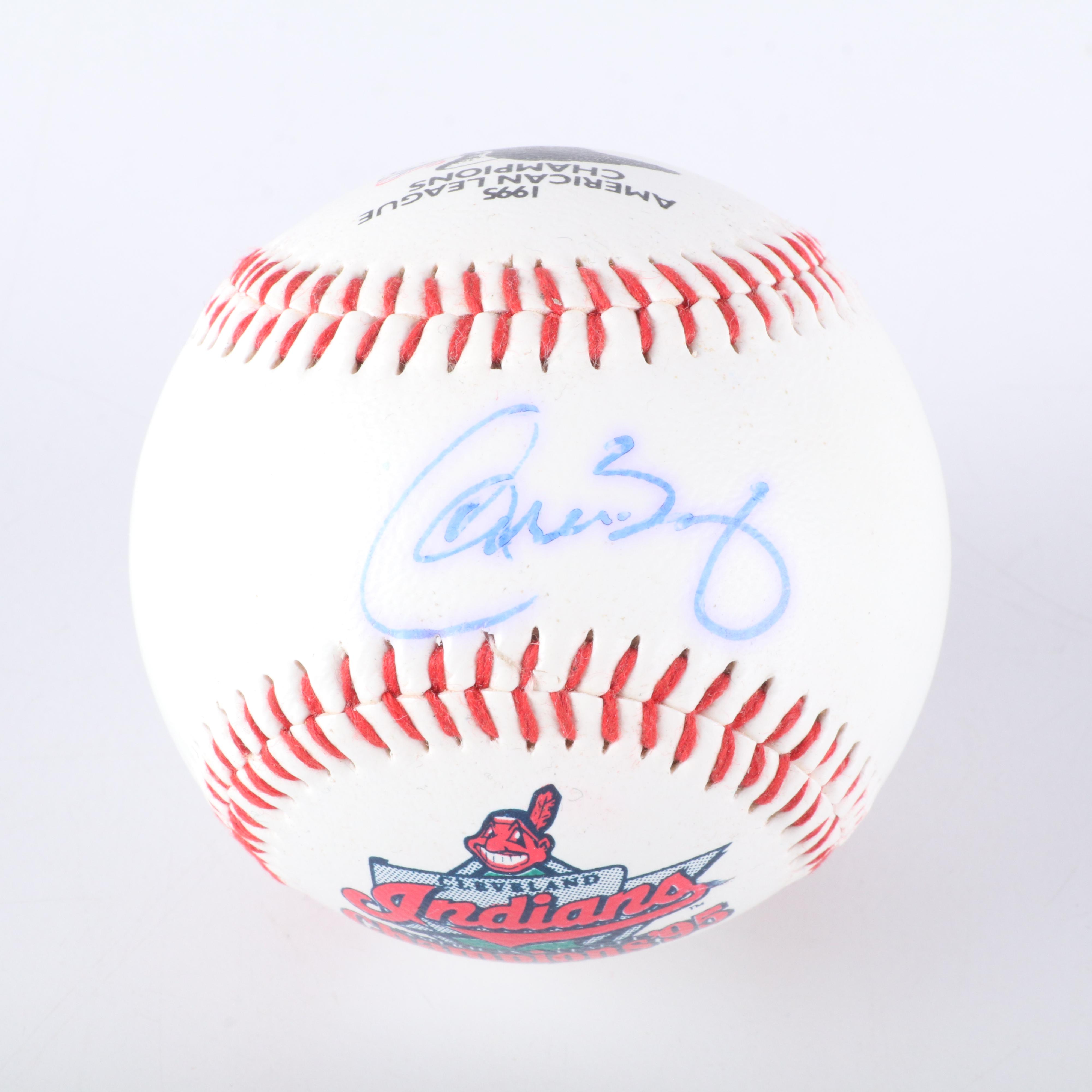 Travis Hafner Signed Jersey with Tommy Pham Signed Baseball and More