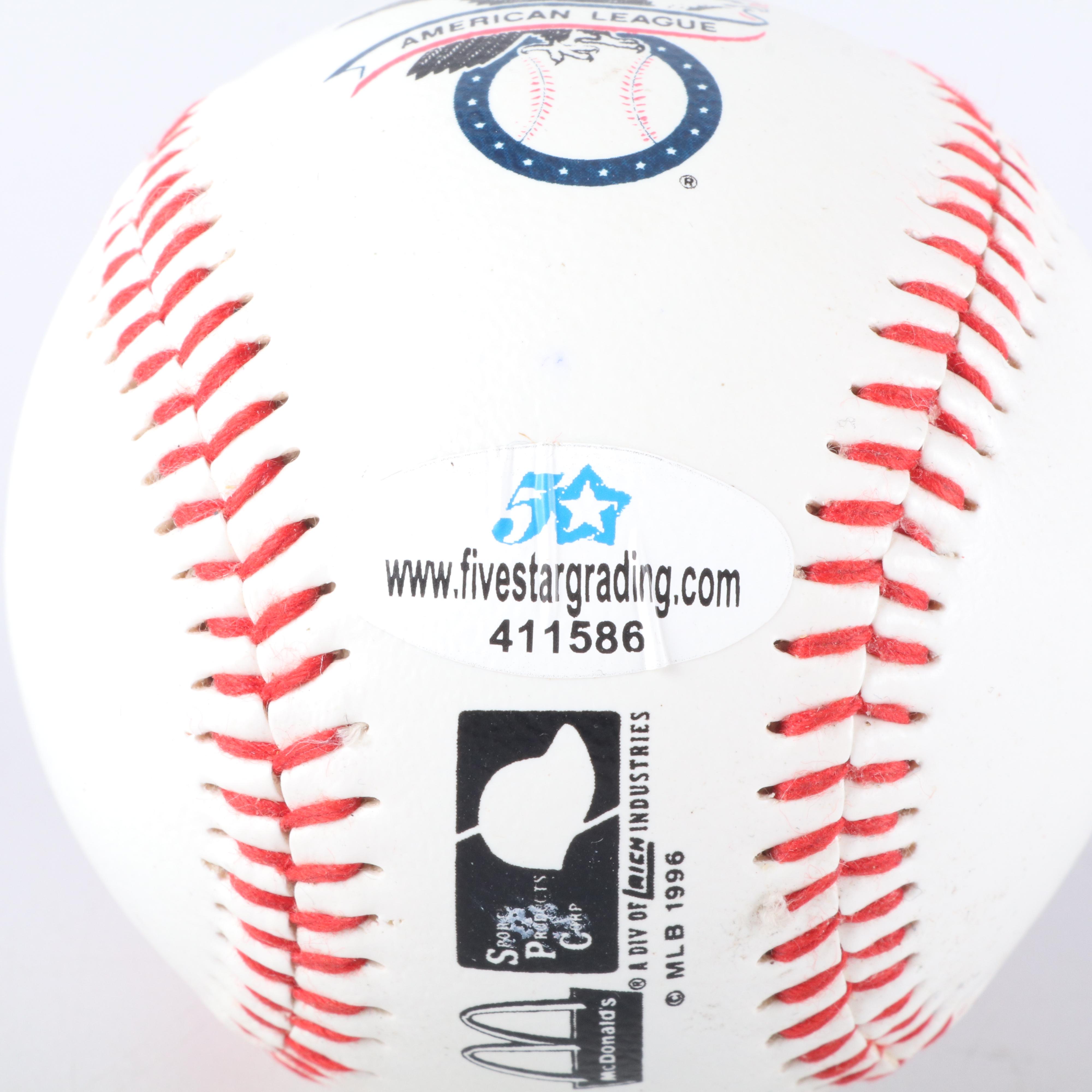 Travis Hafner Signed Jersey with Tommy Pham Signed Baseball and More