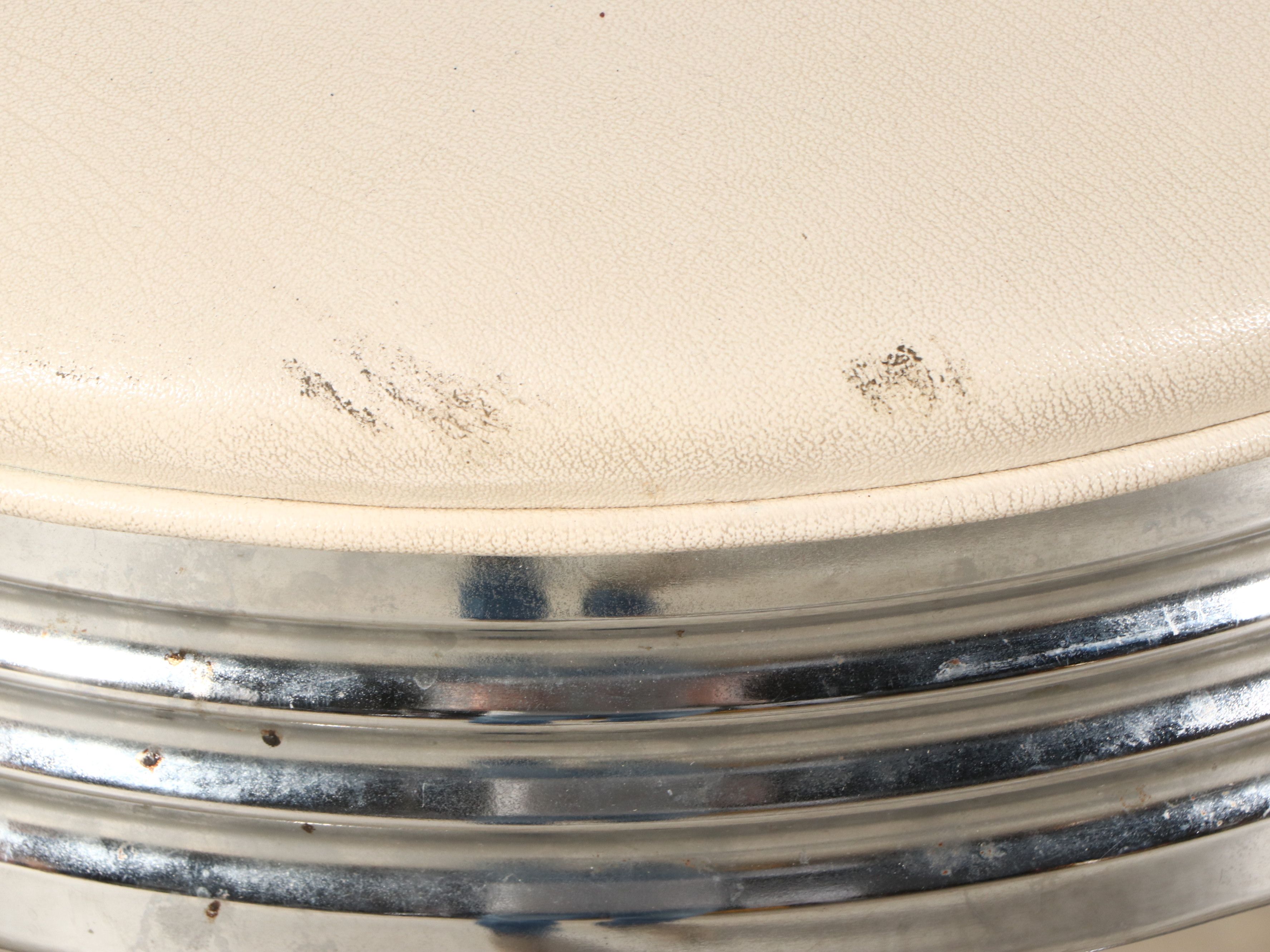 Set of Three Retro Dinner Style Barstools