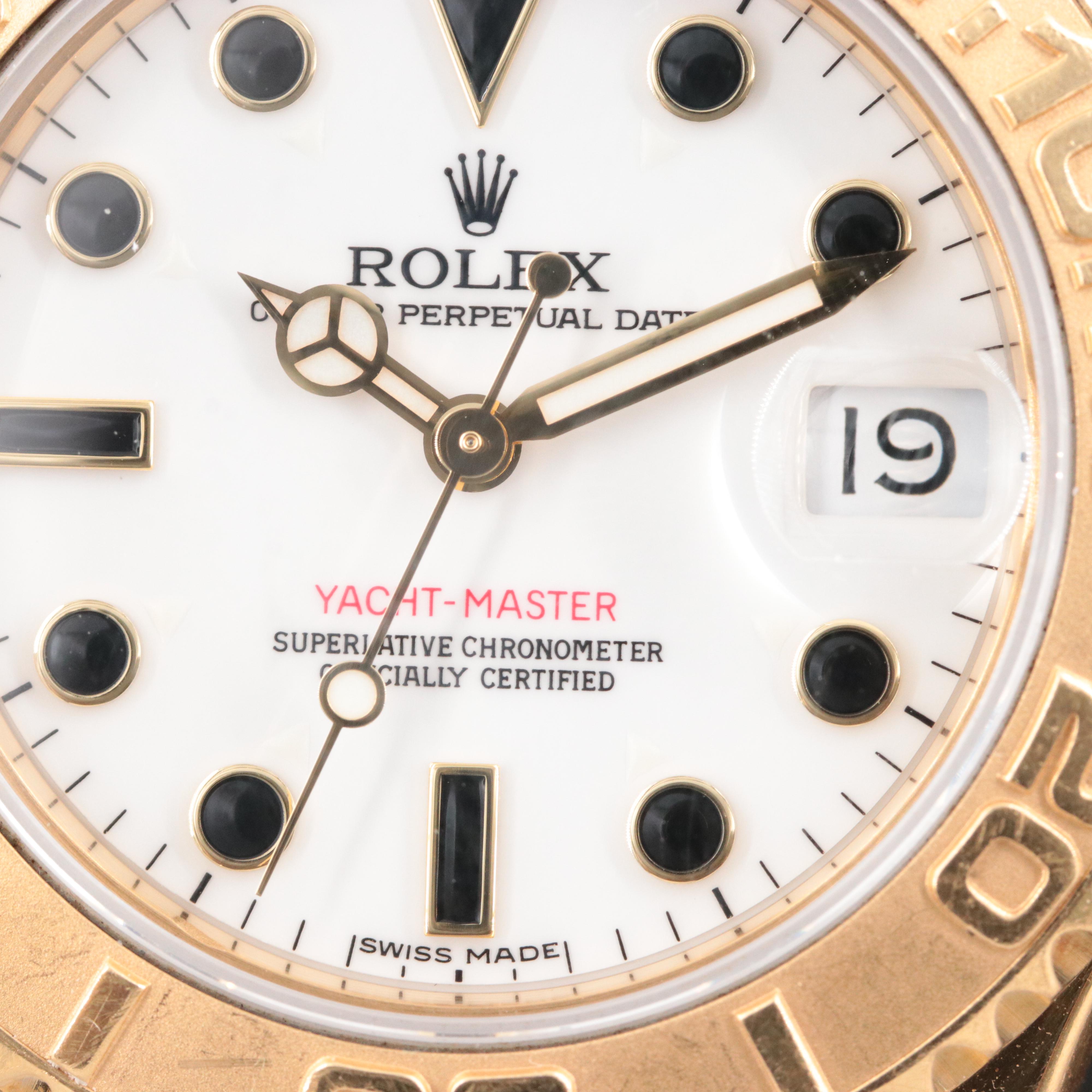 1995 Rolex Yacht - Master 18K 68628 Watch