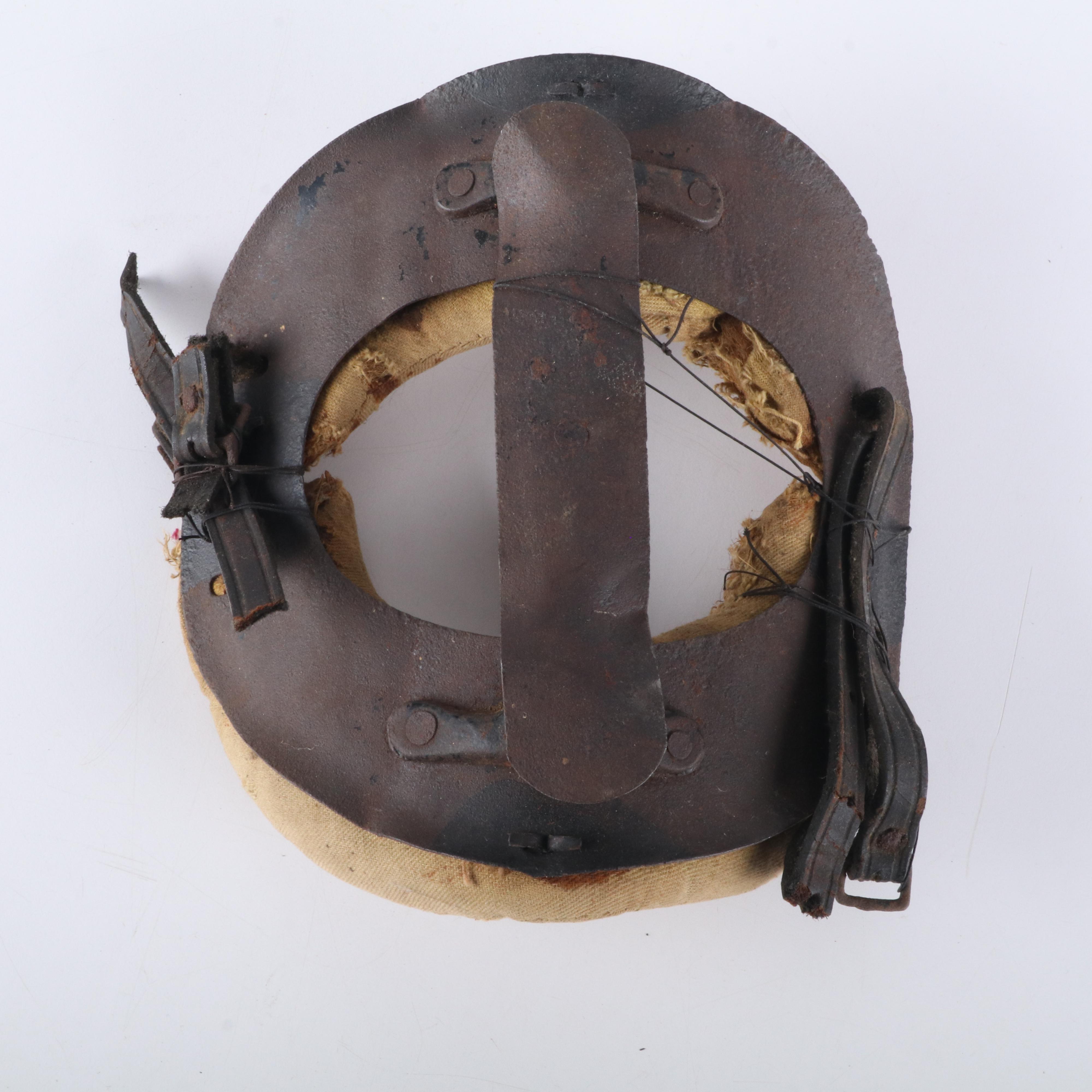 Nokona Softball Glove with Catcher's Mask, Early to Mid-20th Century