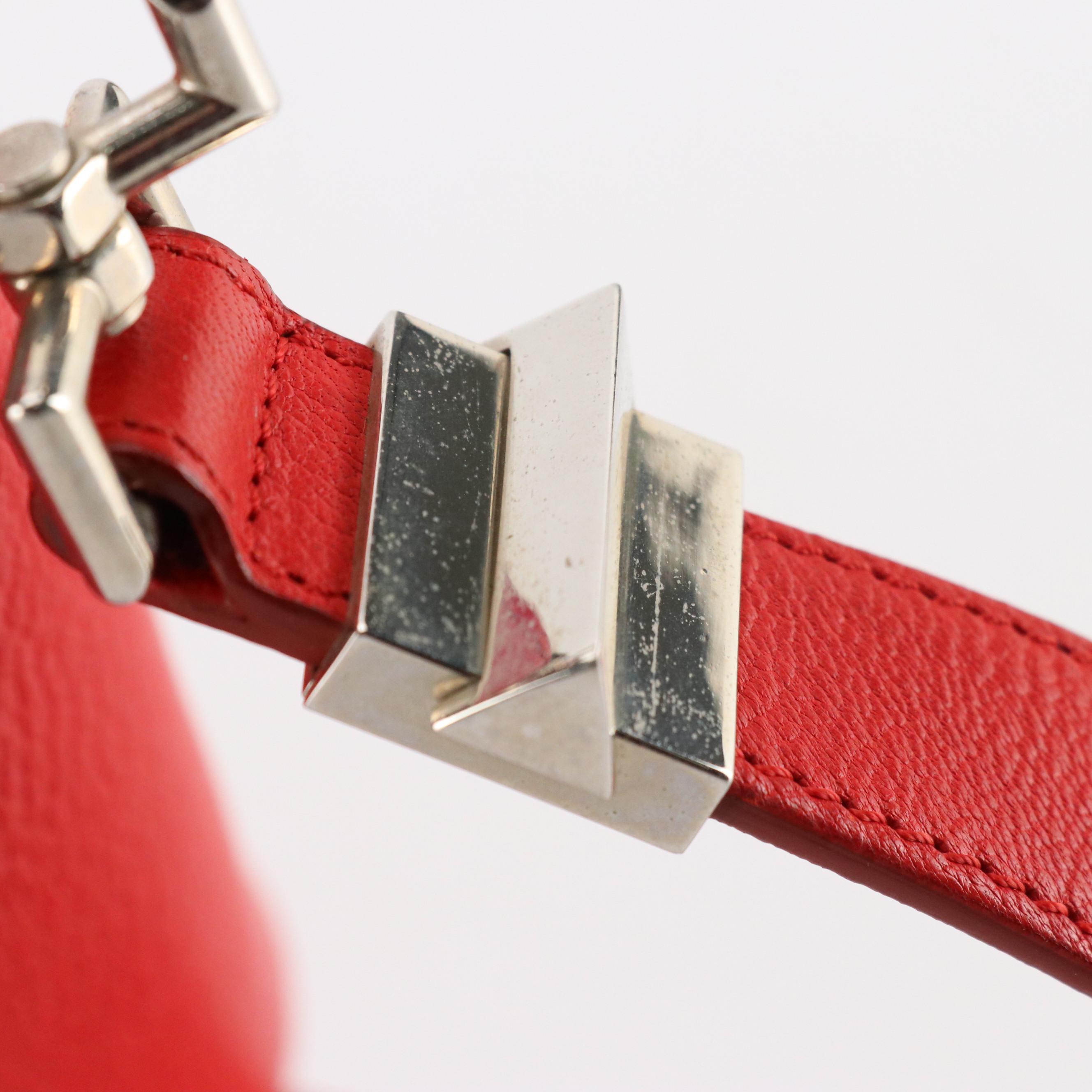 Givenchy Small Antigona Two-Way Bag in Red Grained Goatskin Leather