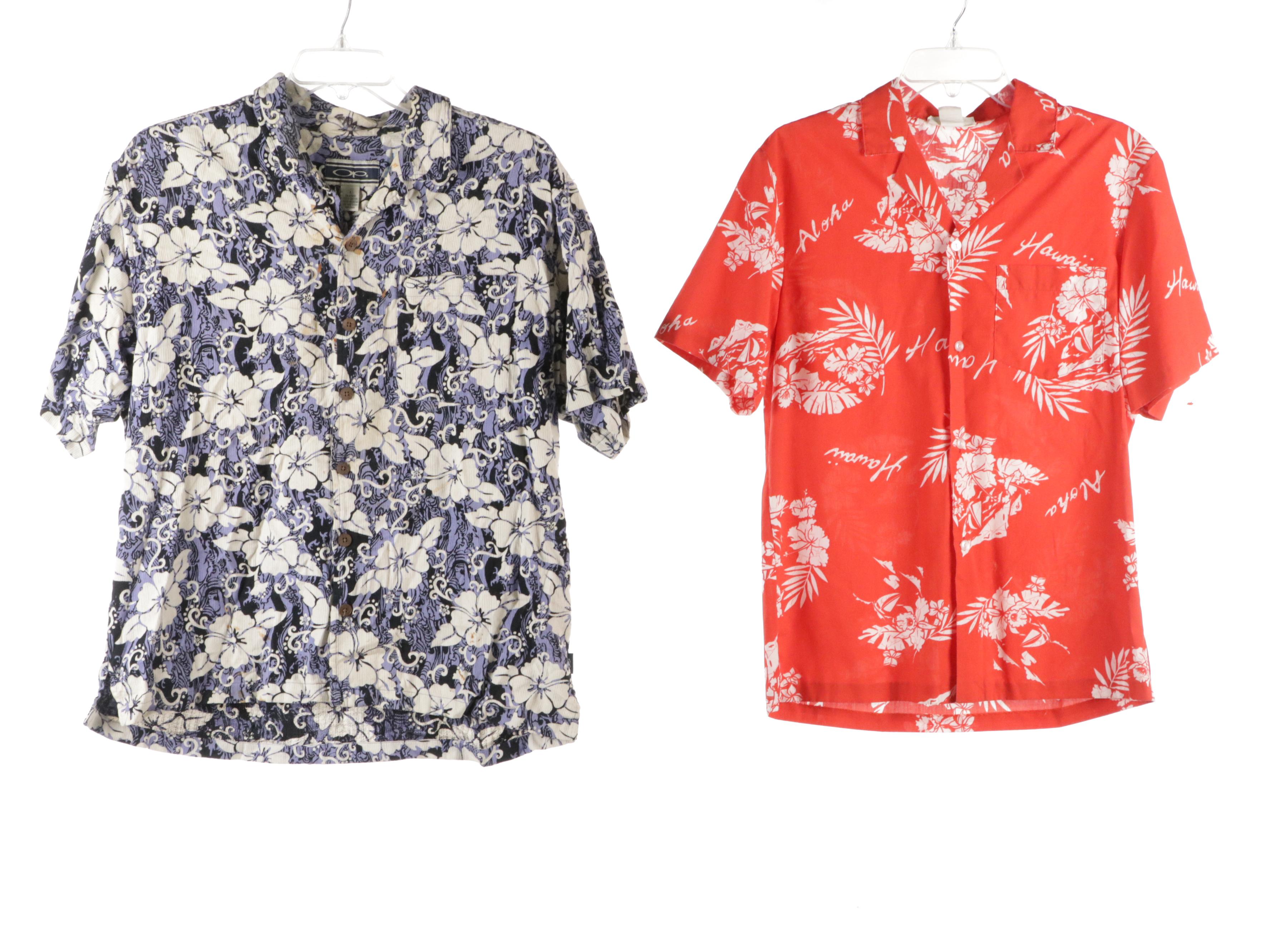 Men's Hawaiian Shirts from Tropical Essence, Ui-Maikai, Kona Coast and More