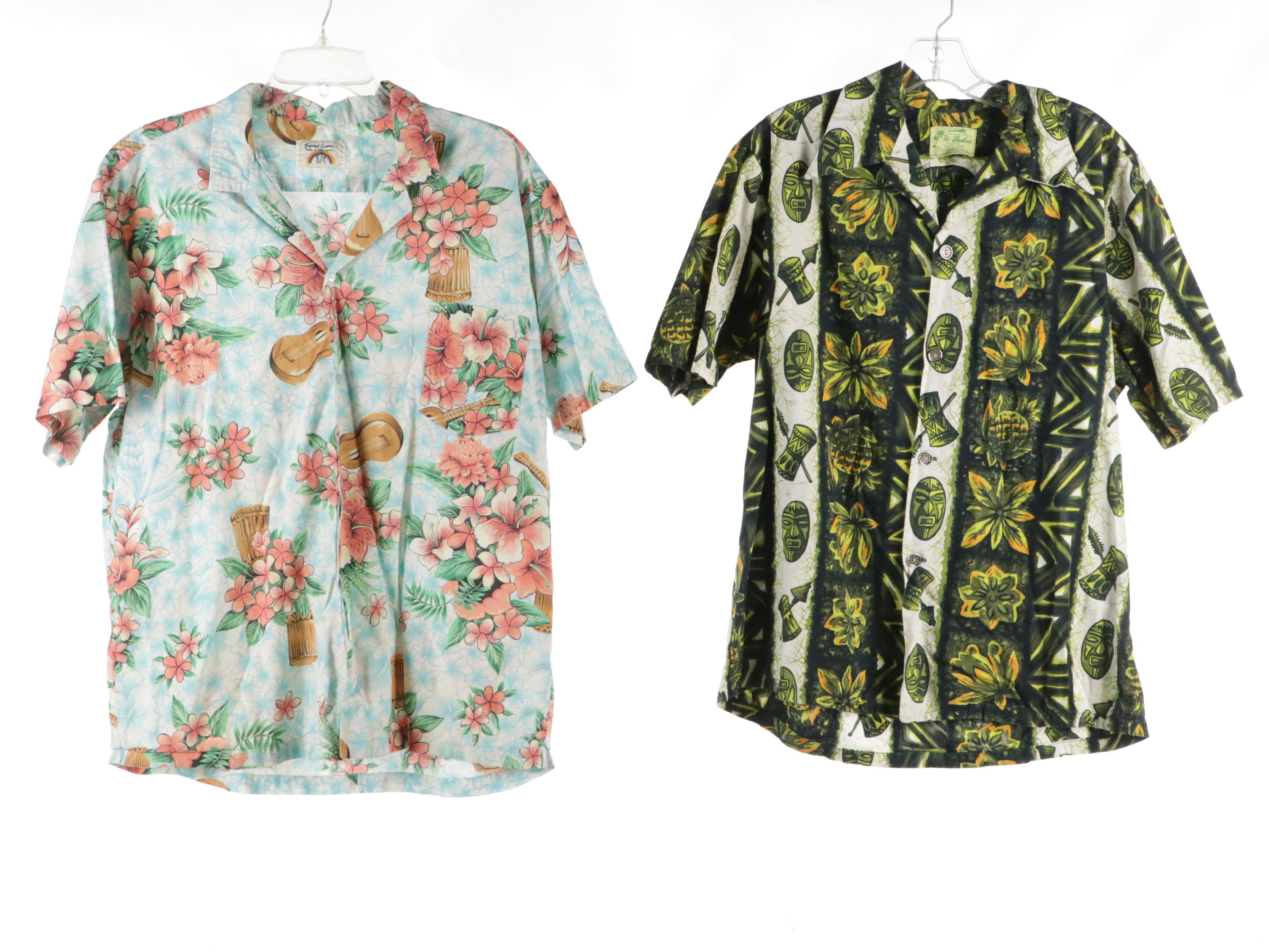Men's Hawaiian Shirts from Tropical Essence, Ui-Maikai, Kona Coast and More