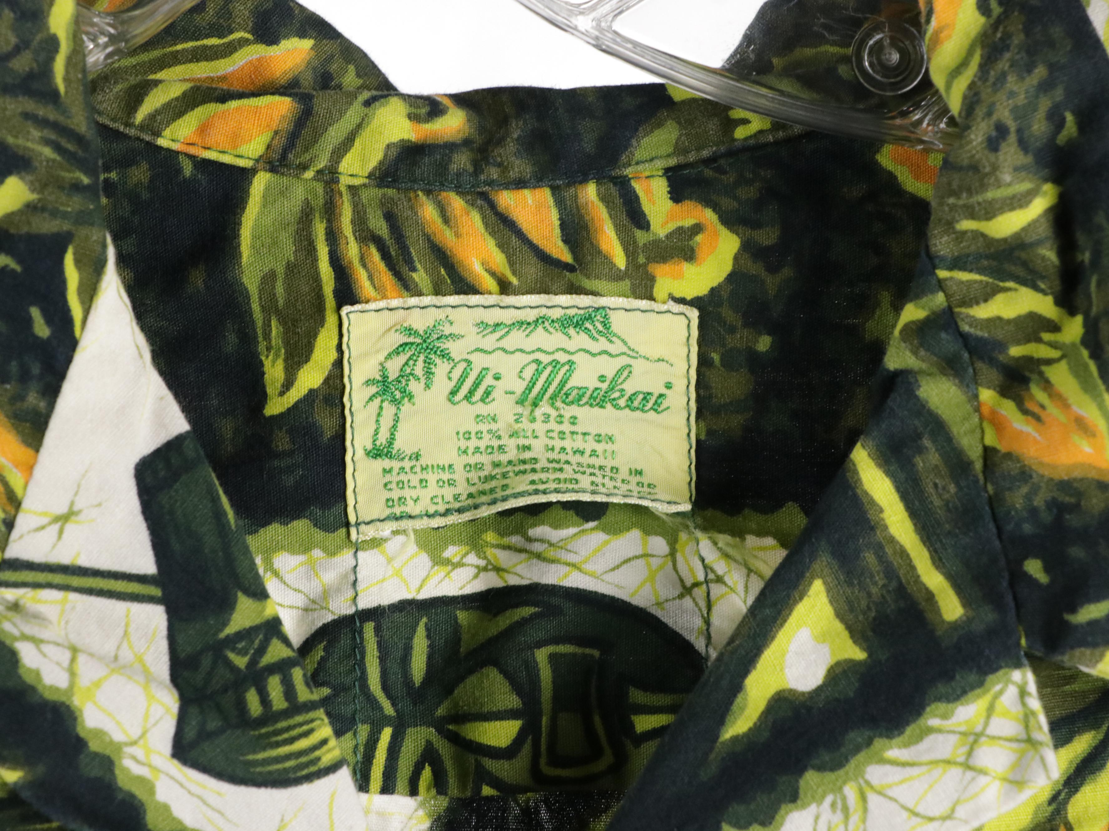 Men's Hawaiian Shirts from Tropical Essence, Ui-Maikai, Kona Coast and More