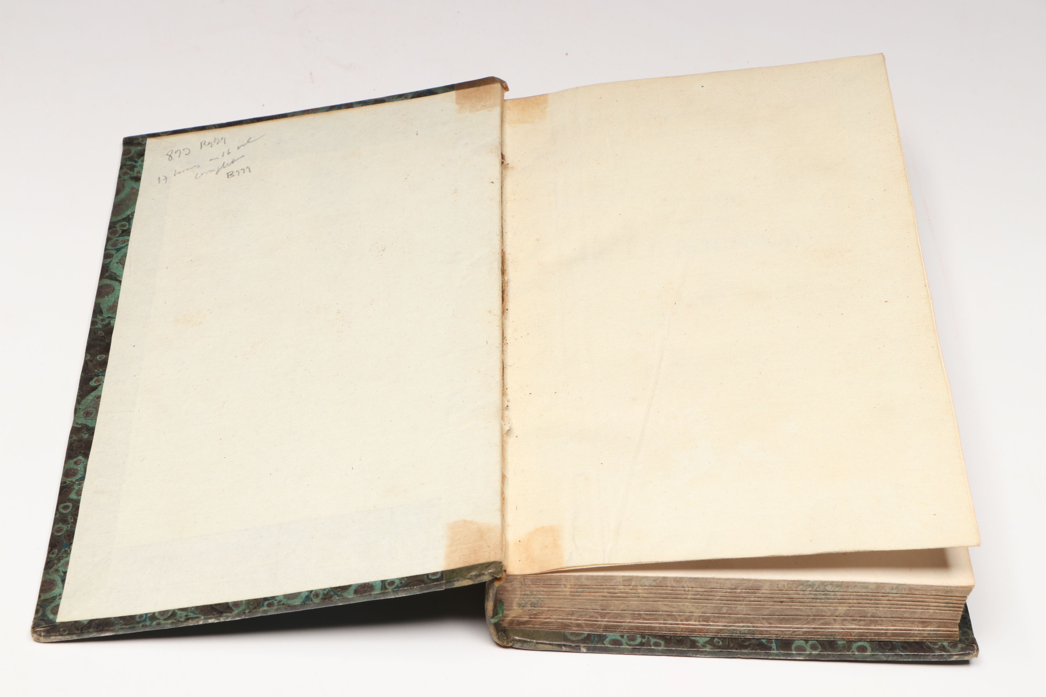 "Complete Works of J.J. Rousseau" French Partial Set, Early 19th C.