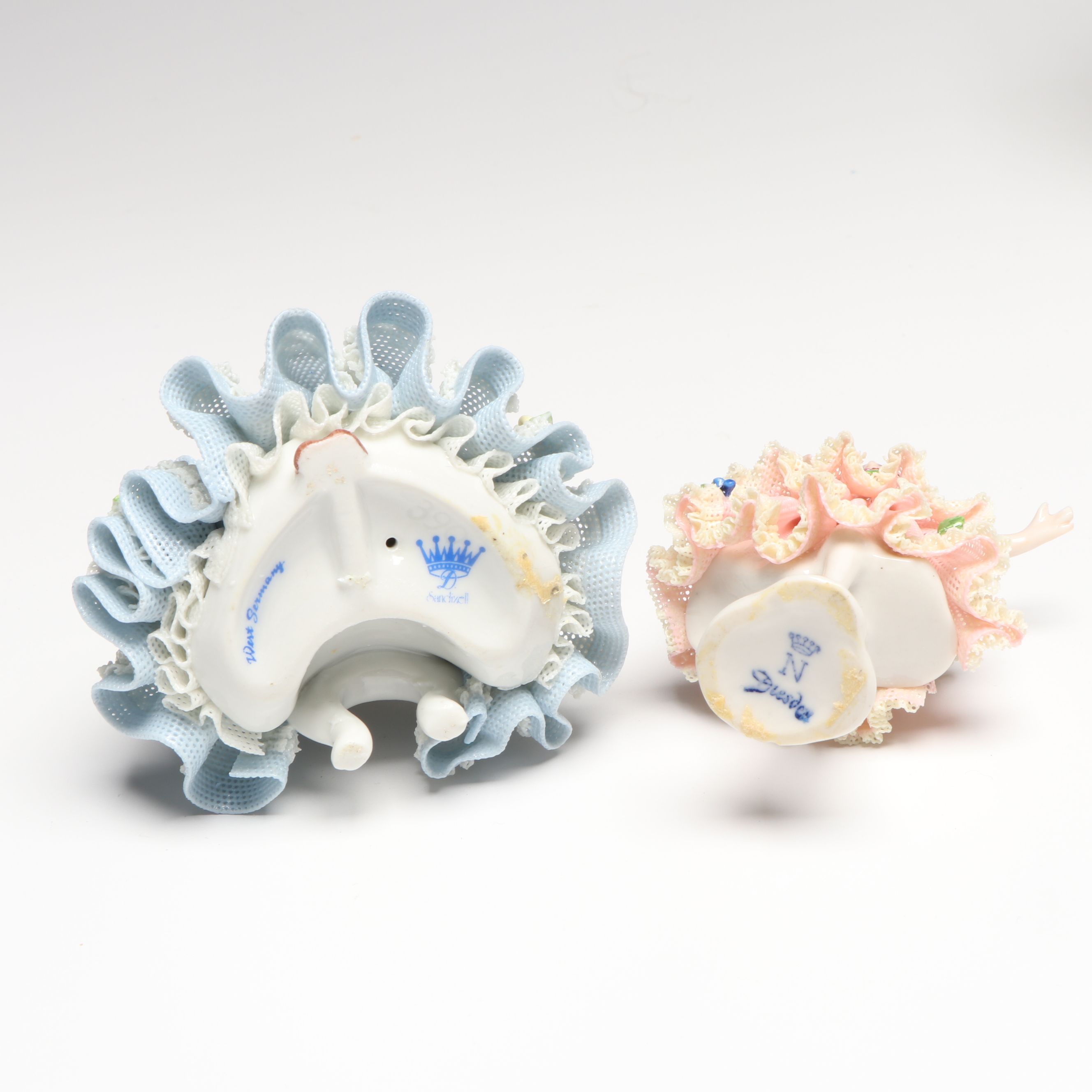 Minton "Sea Breezes" with Other Figurines and Character Jugs