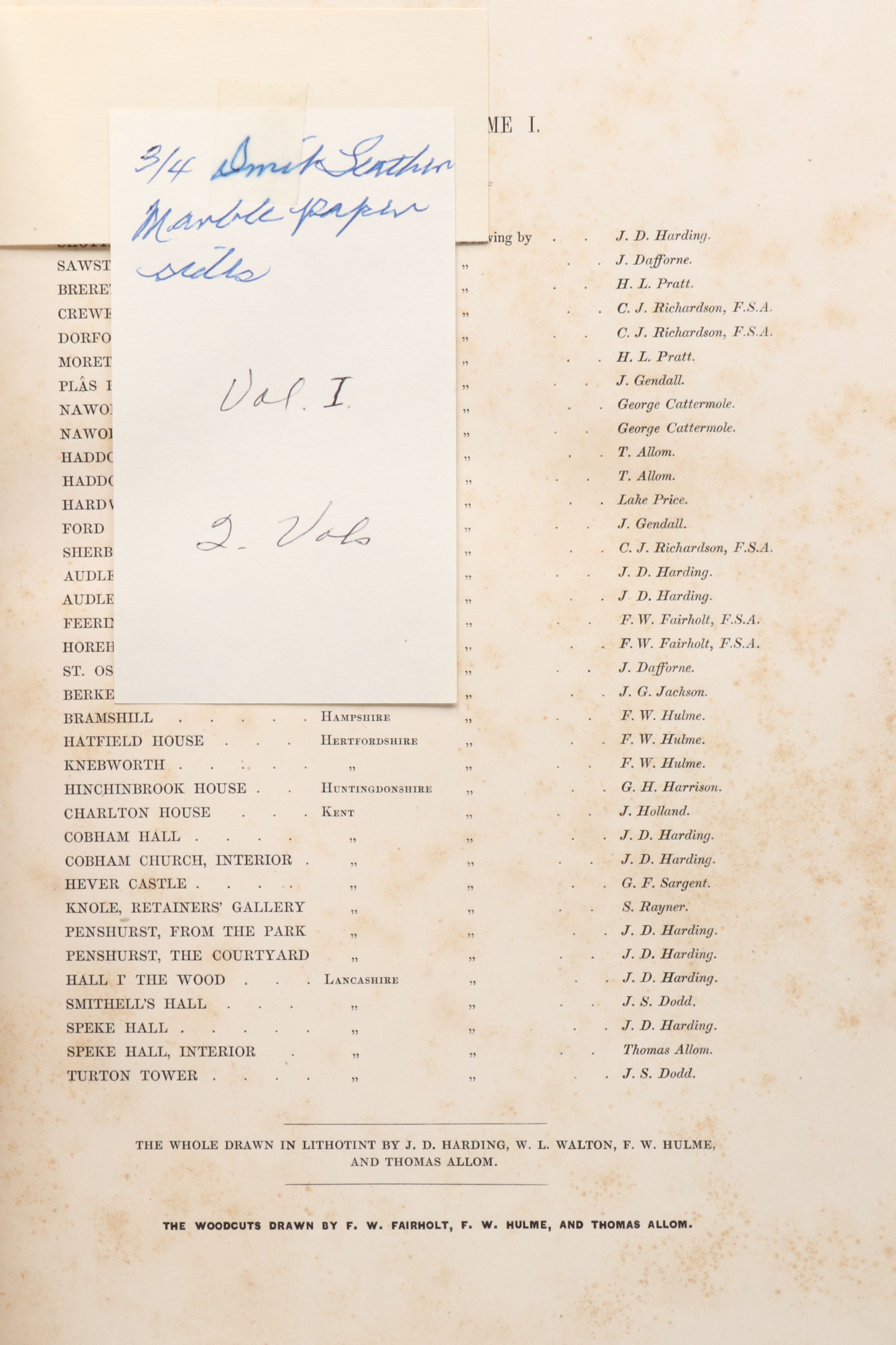 "The Baronial Halls and Picturesque Edifices of England" by S. C. Hall, 1848