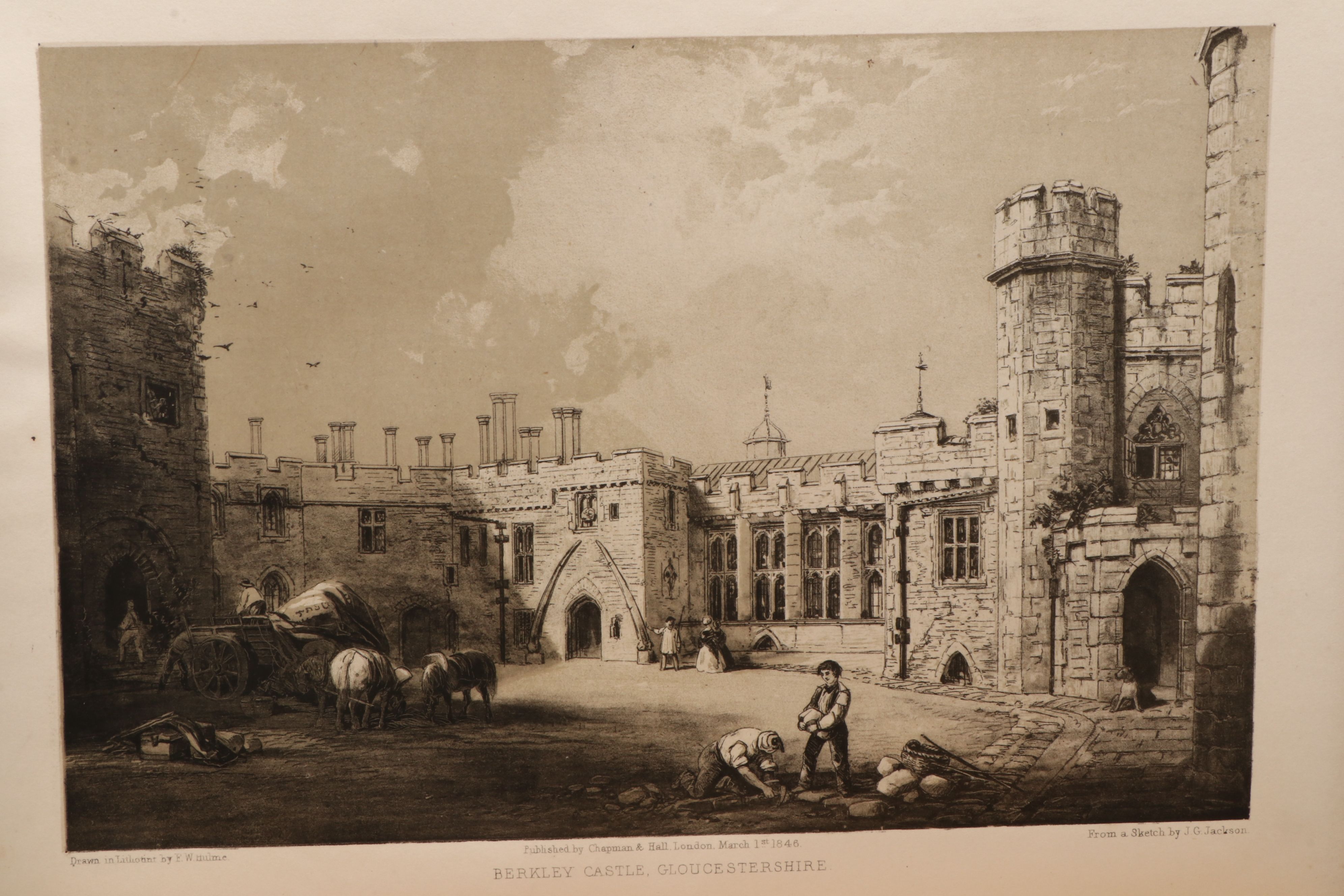 "The Baronial Halls and Picturesque Edifices of England" by S. C. Hall, 1848