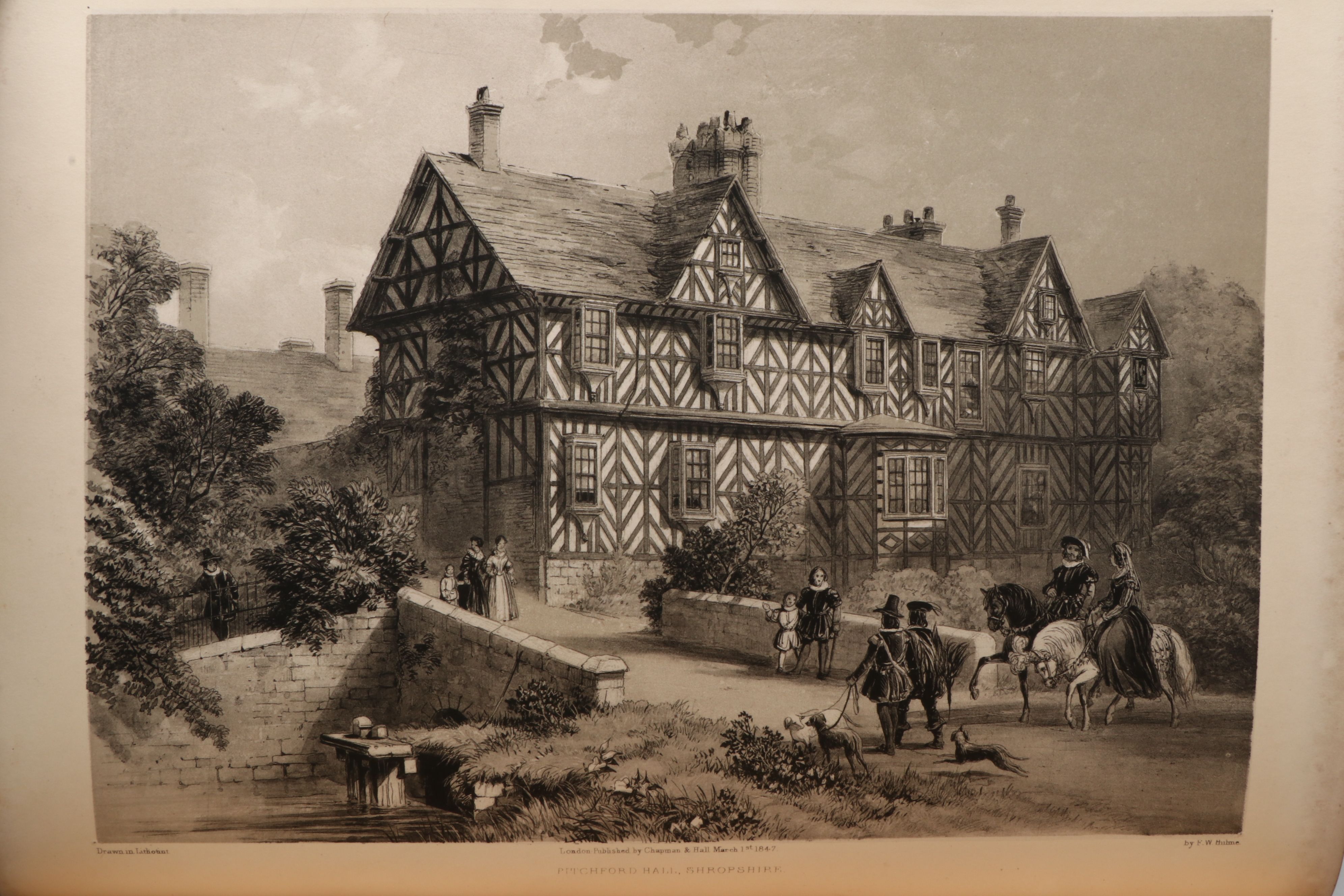 "The Baronial Halls and Picturesque Edifices of England" by S. C. Hall, 1848
