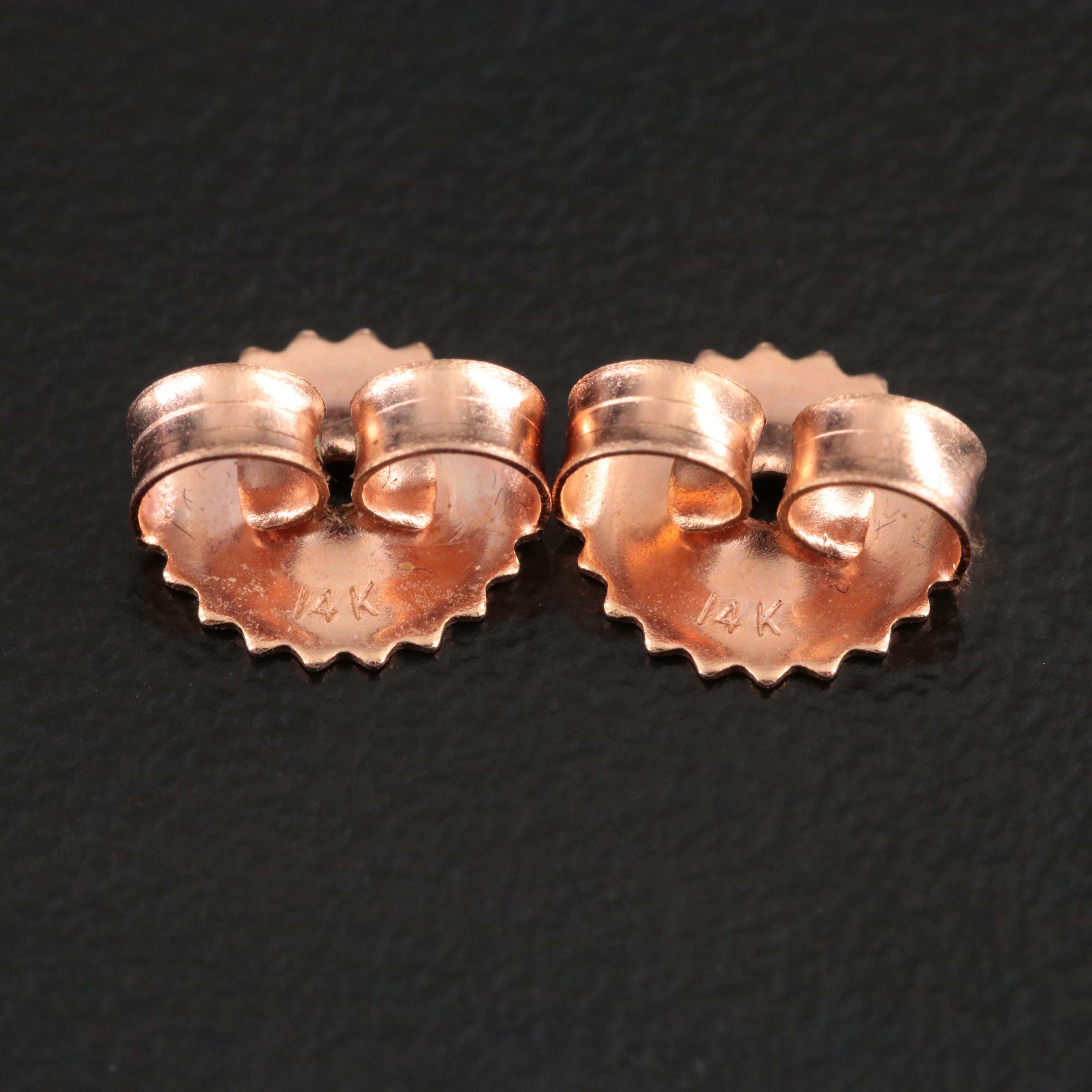 14K Rose Gold Multicolored Sapphire and Diamond Bracelet and Earrings