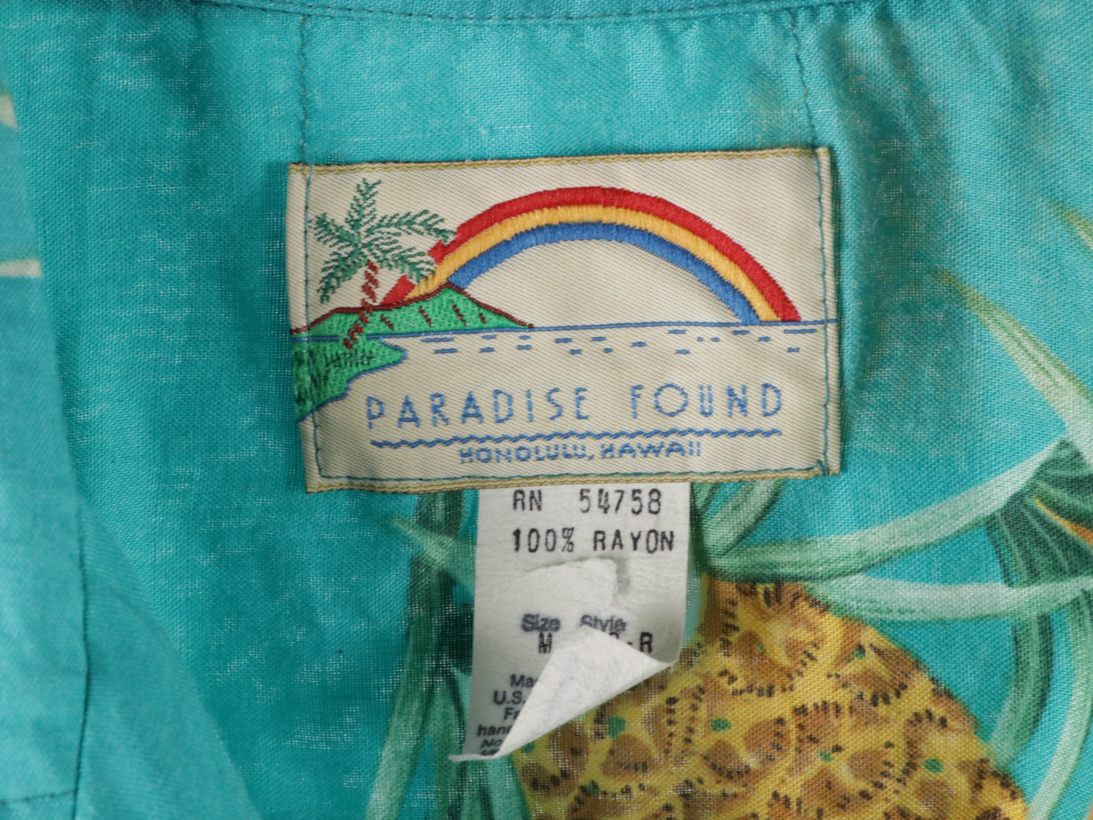 Men's Kamehameha, Paradise Found, and More Vintage Hawaiian Shirts