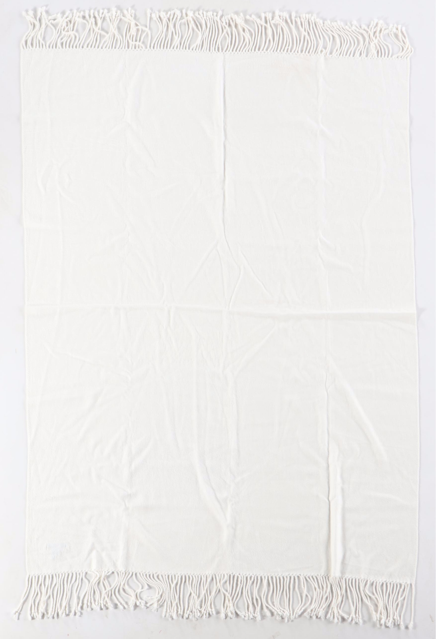 Yves Delorme Wool and Cashmere With Pür Bamboo Throw Blankets