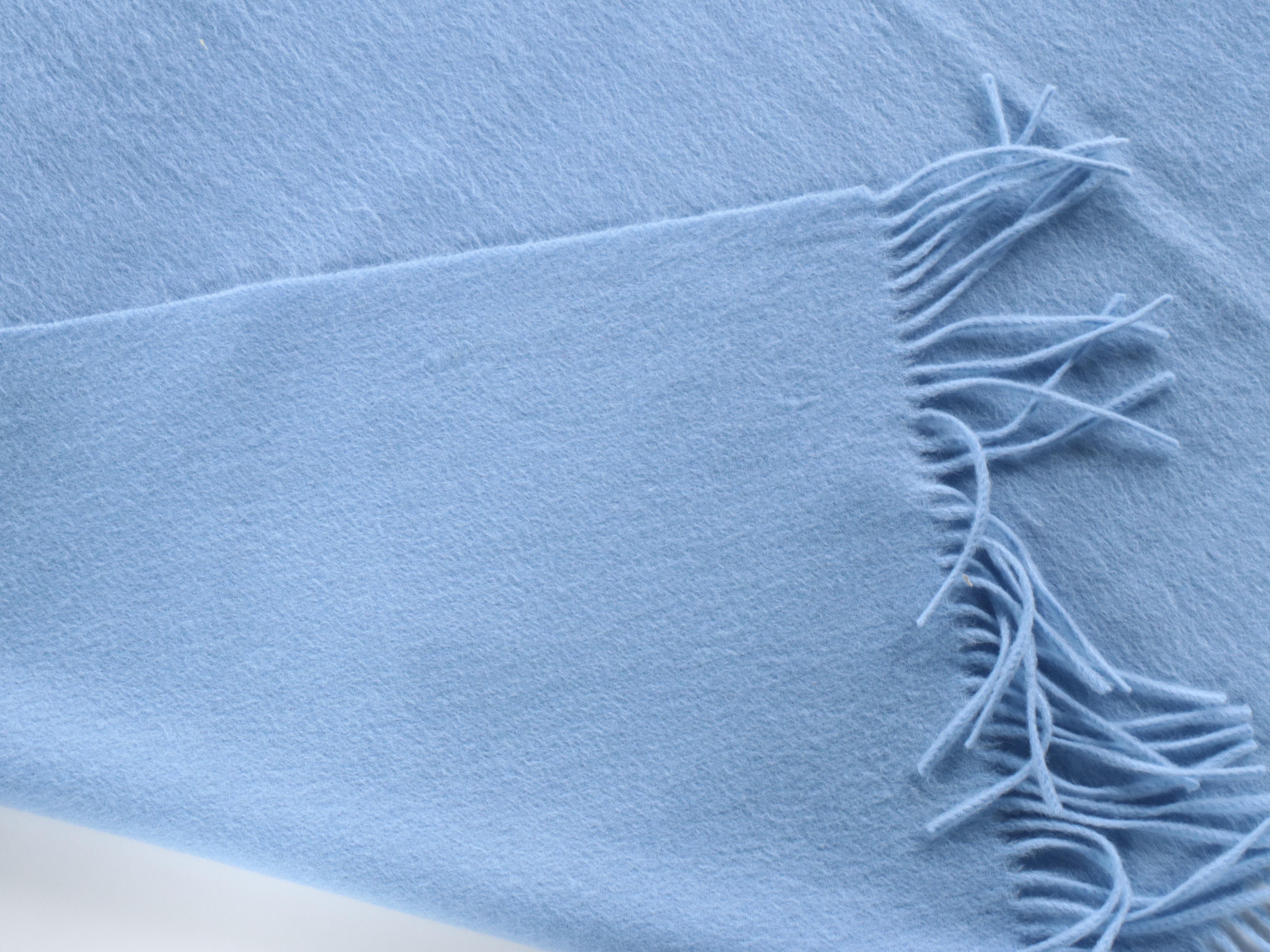 Yves Delorme Wool and Cashmere With Pür Bamboo Throw Blankets