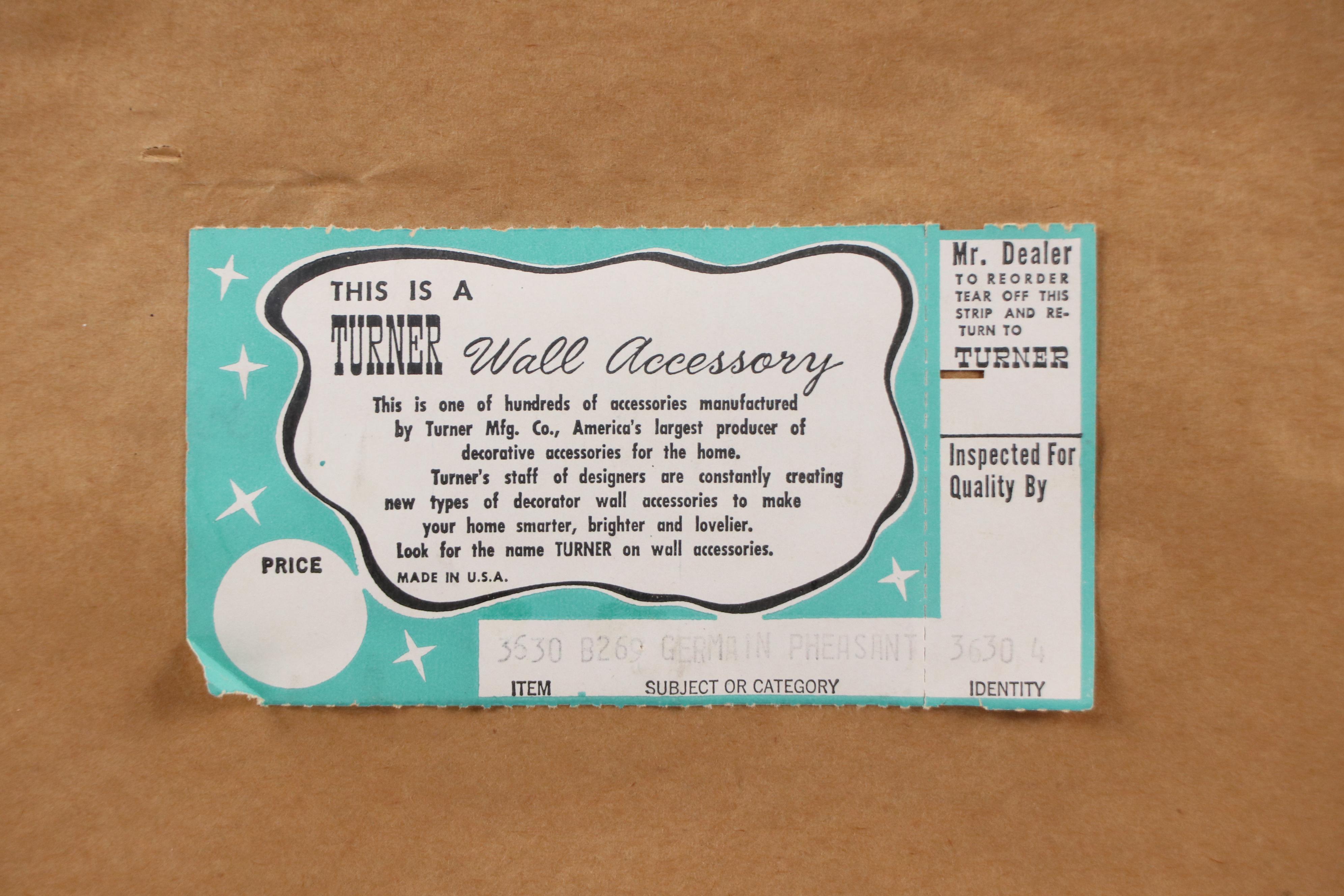 Ornithological Photomechanical Print "Polyplectron Germaini"