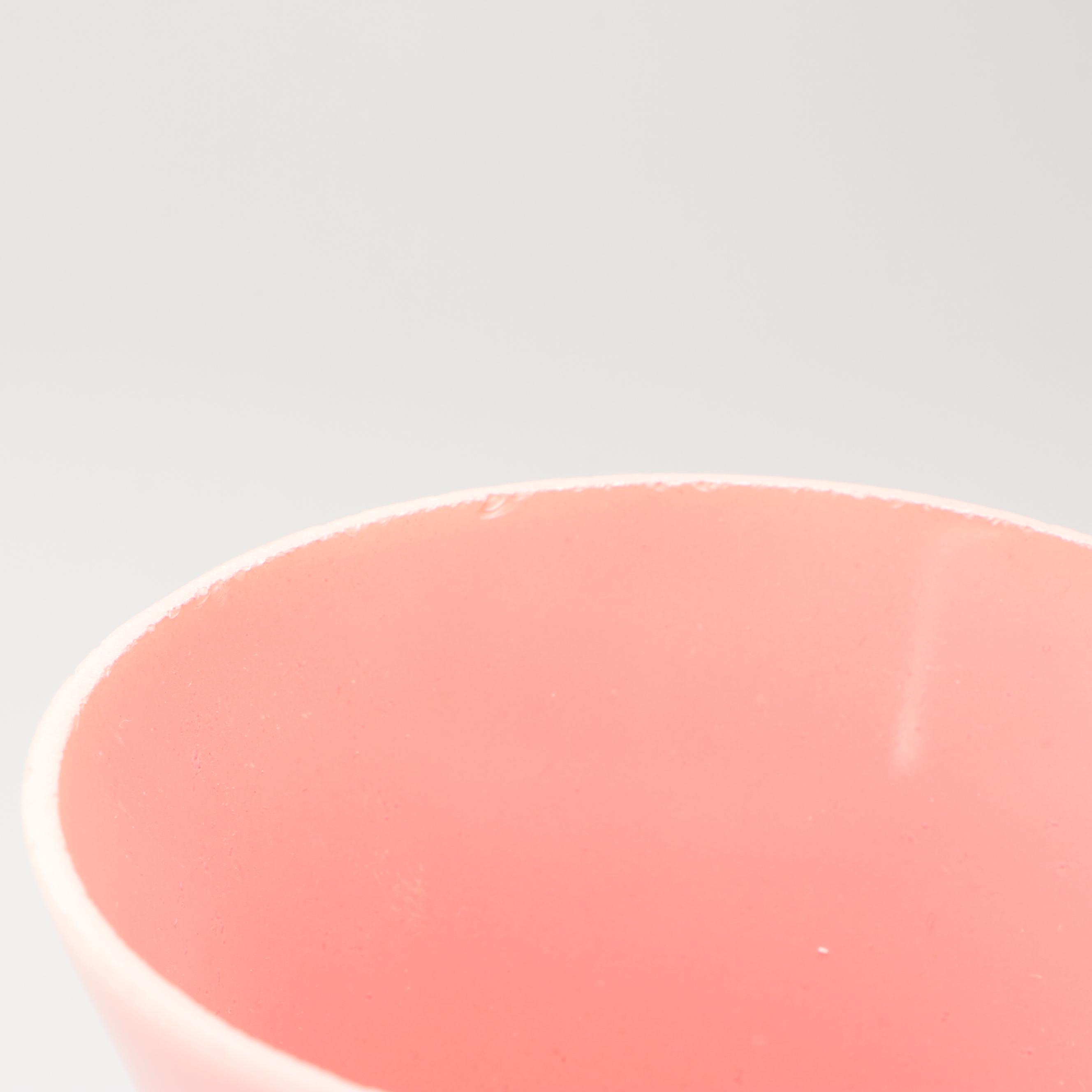 Loevsky & Loevsky Victorian Style Pink Glass Parlor Lamp, 1973