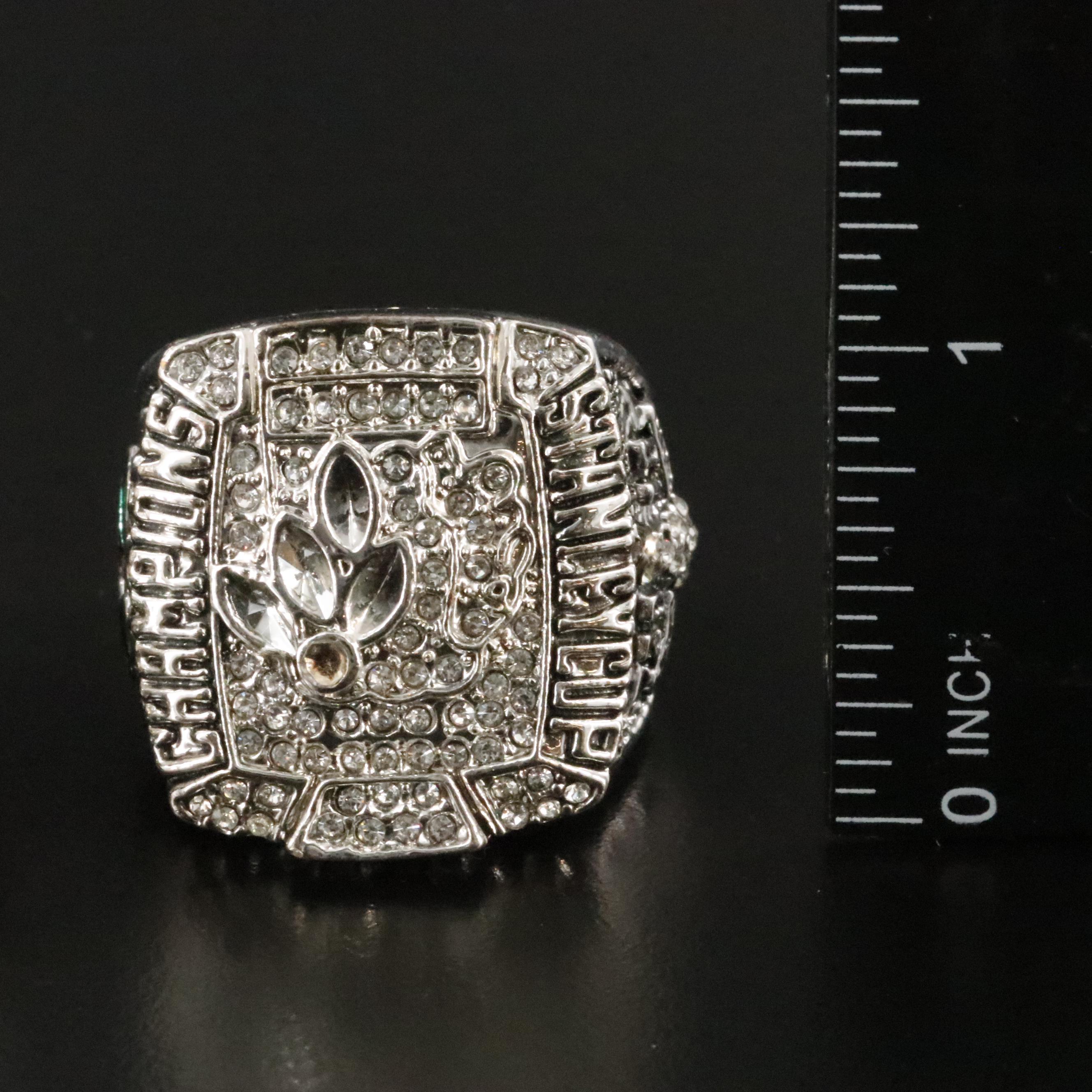 Replica Championship Rings with Crucifix Ring