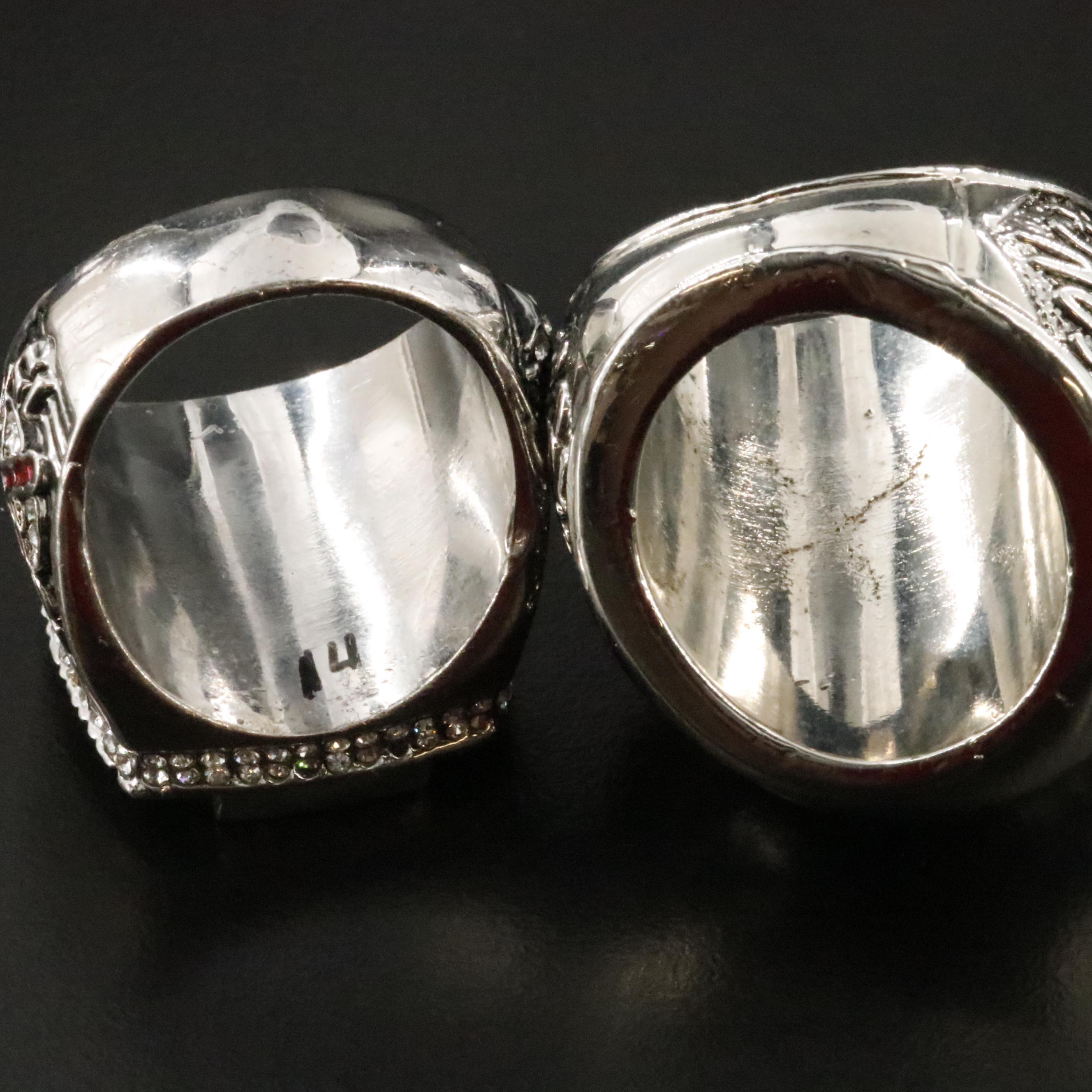 Replica Championship Rings with Crucifix Ring