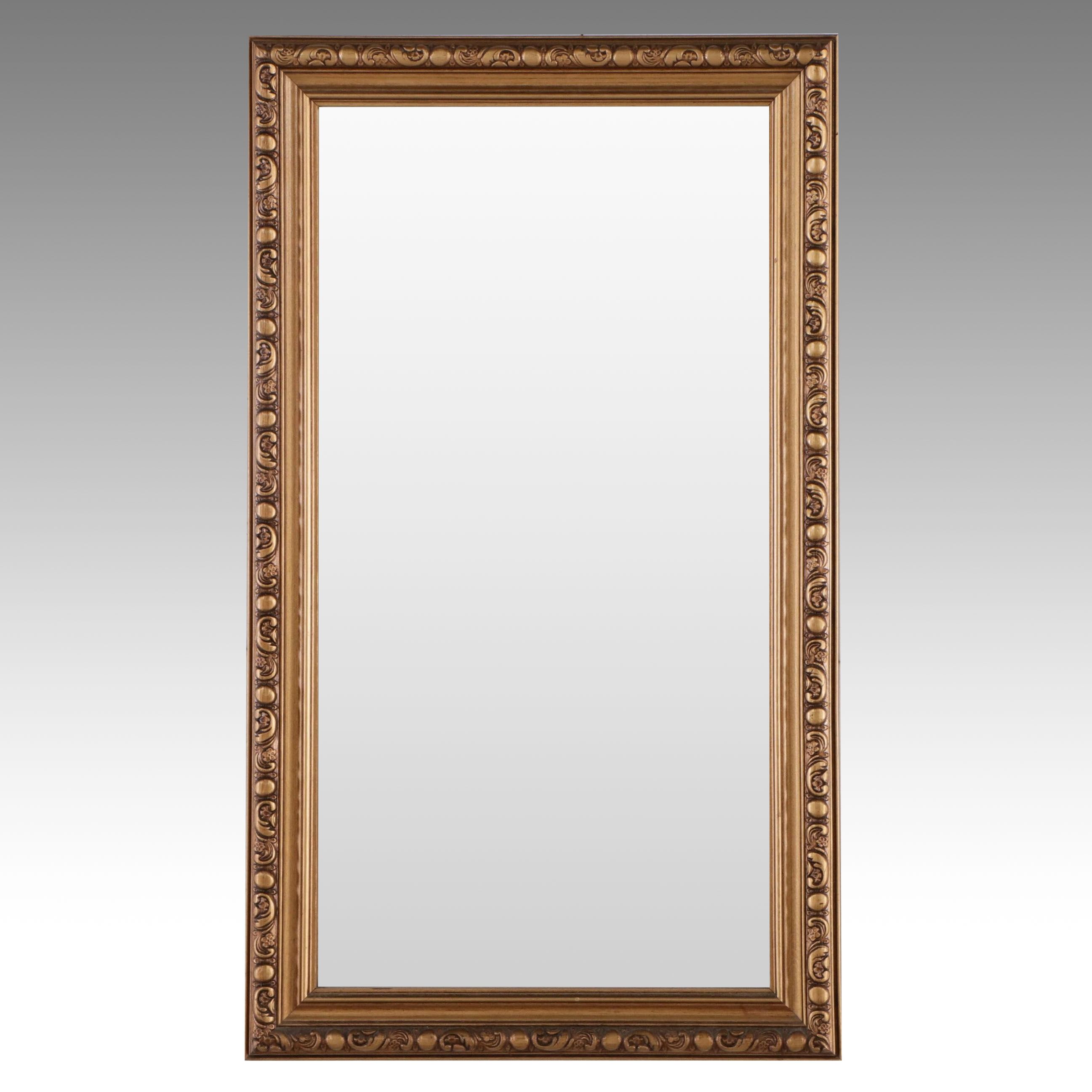 Victorian Scrolling Style Painted Wall Mirror