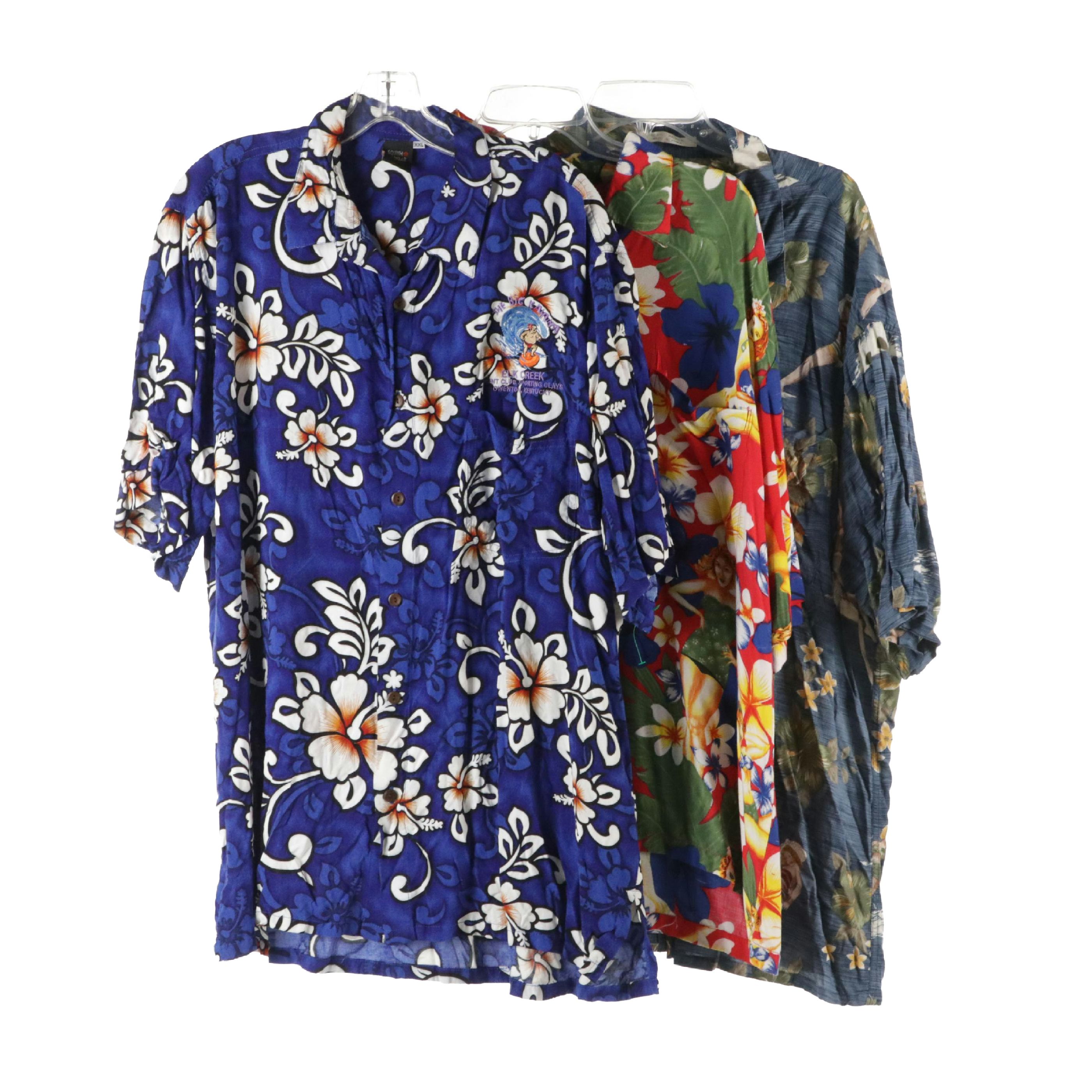 Men's Hawaiian Style Shirts from Kapal, Squish Wear, and Campia Moda