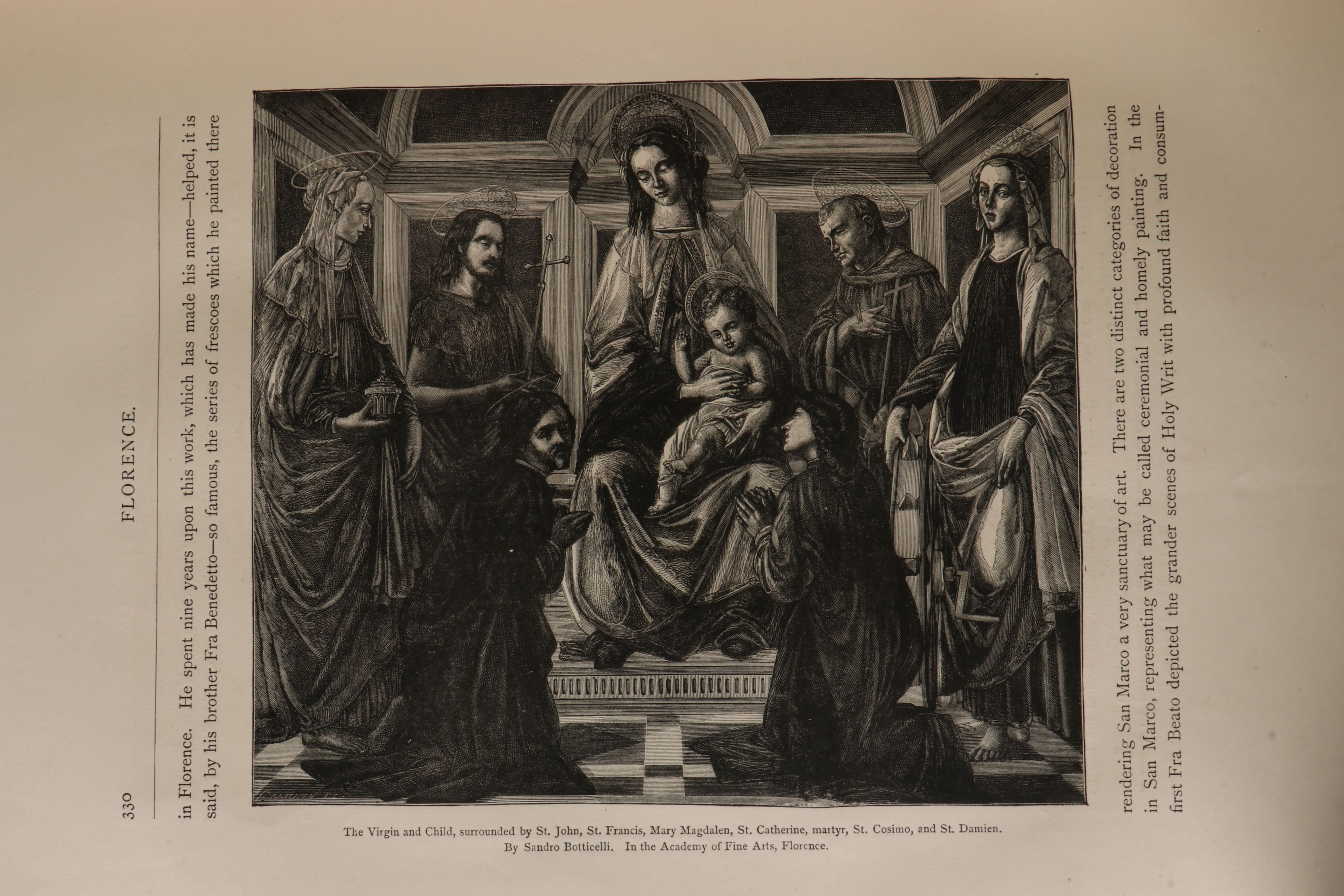 Illustrated First Edition "Florence" by Charles Yriarte, 1882