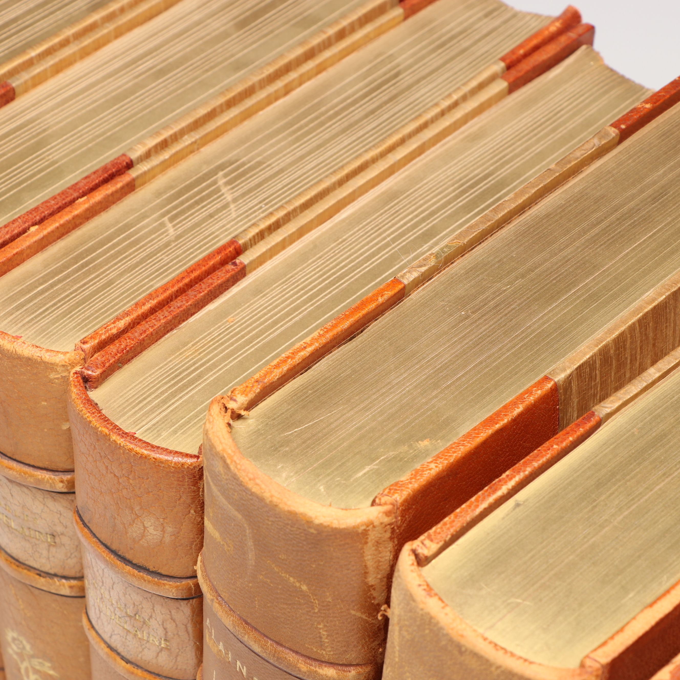 Illustrated "Gil Blas De Santillane" with "Works of Baudelaire" Full Sets