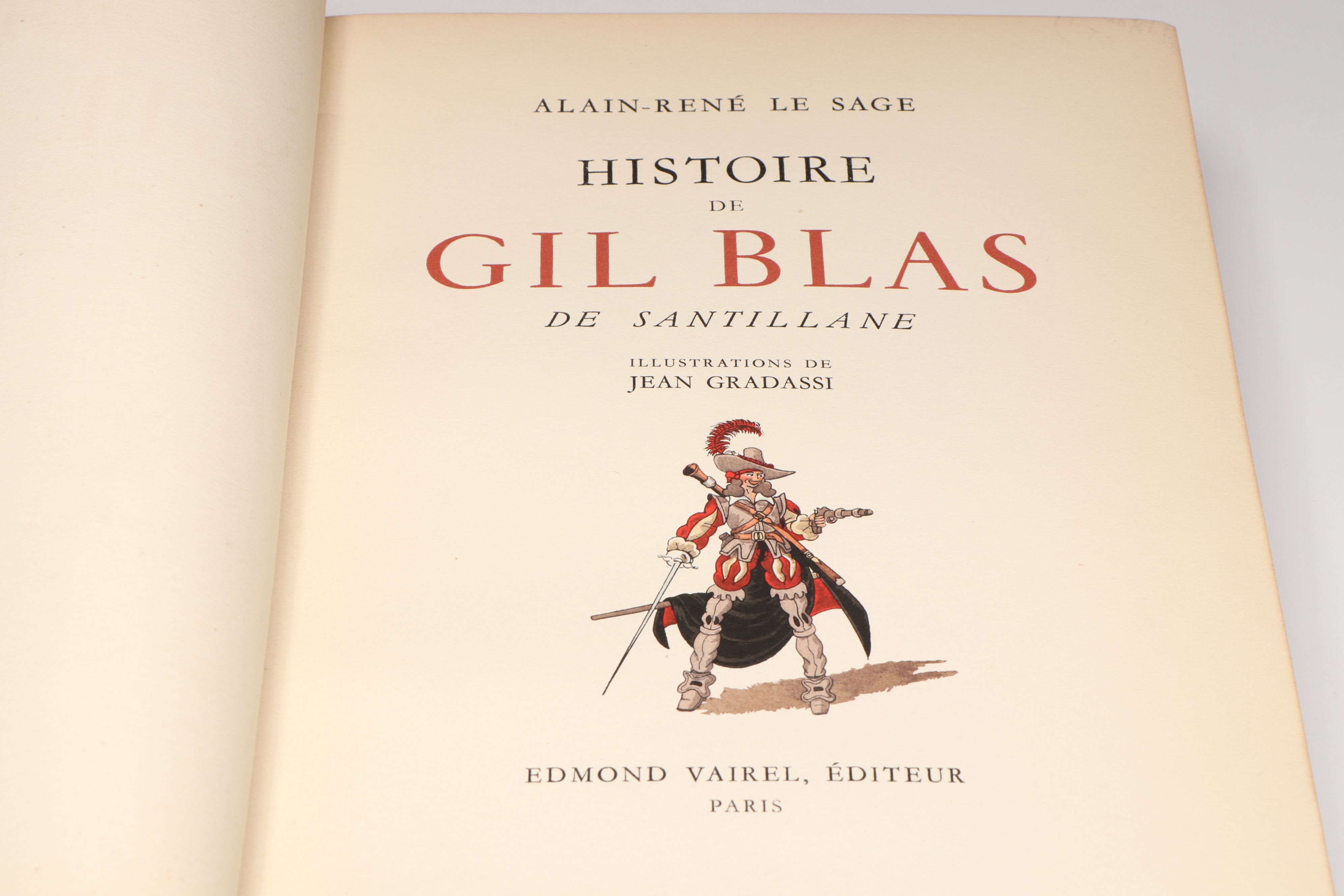 Illustrated "Gil Blas De Santillane" with "Works of Baudelaire" Full Sets