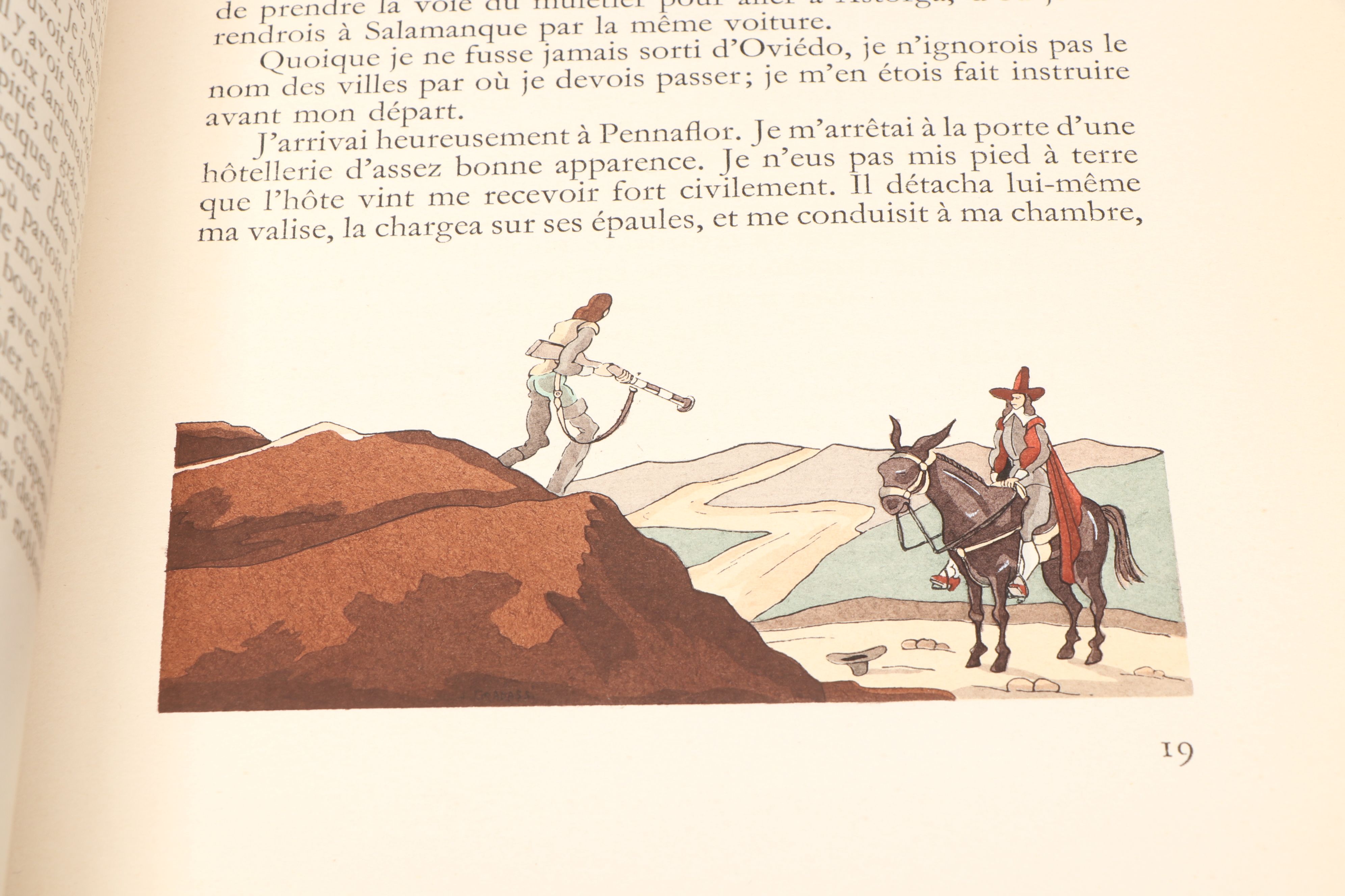 Illustrated "Gil Blas De Santillane" with "Works of Baudelaire" Full Sets